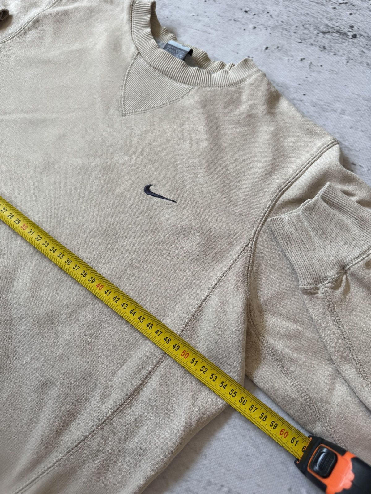 Nike × Vintage NIKE VINTAGE 00s y2k OVERSIZE BAGGY SWEATSHIRT CENTER LOGO Size US S / EU 44-46 / 1 - 7 Thumbnail
