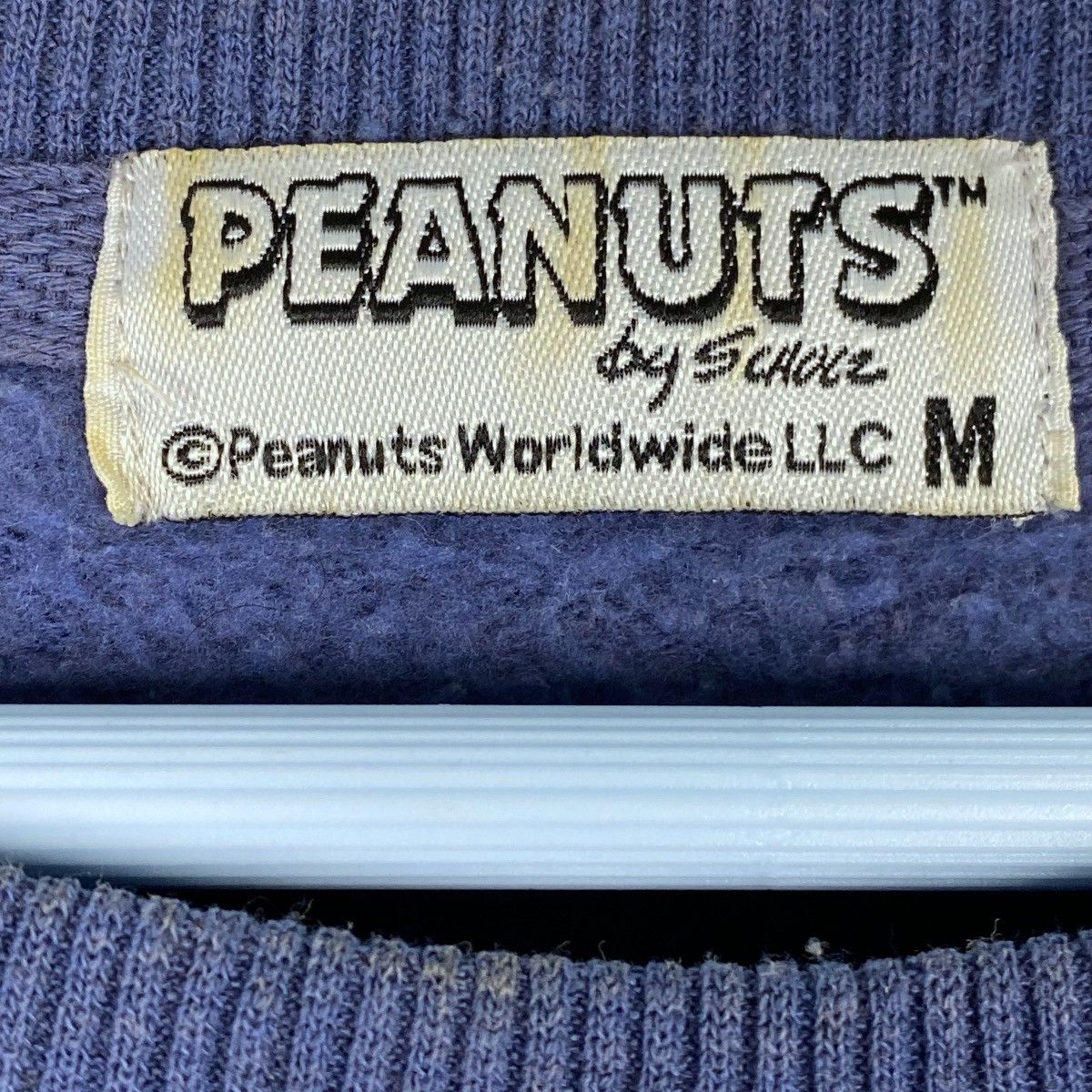 Peanuts × Vintage Vintage Snoopy Hockey Team Printed Crewneck Sweatshirt Blue Size US S / EU 44-46 / 1 - 5 Thumbnail