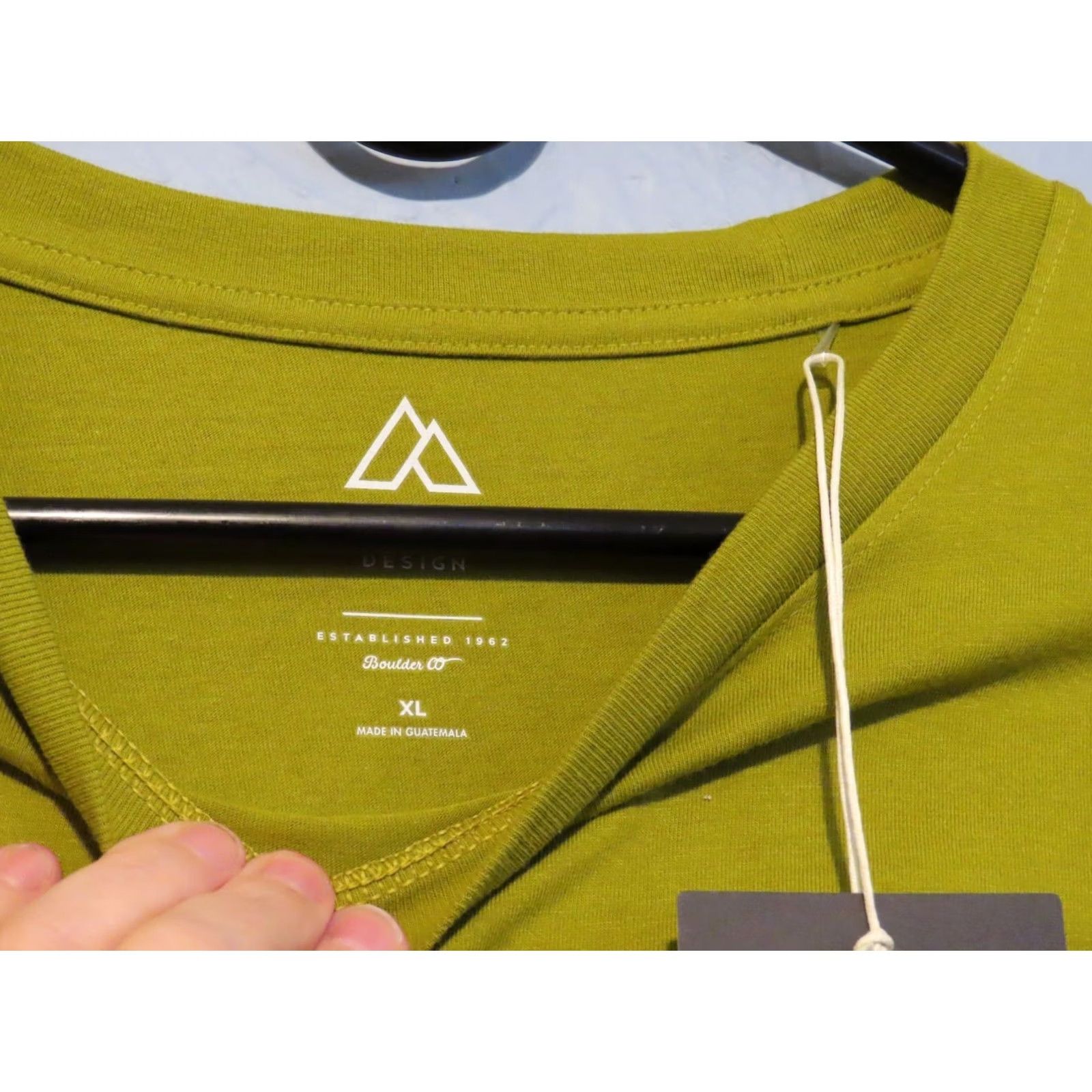 Vintage Alpine Design T-Shirt Mens XL Long Sleeve Tree Moss UPF 50+ NWT Green Size US XL / EU 56 / 4 - 4 Thumbnail