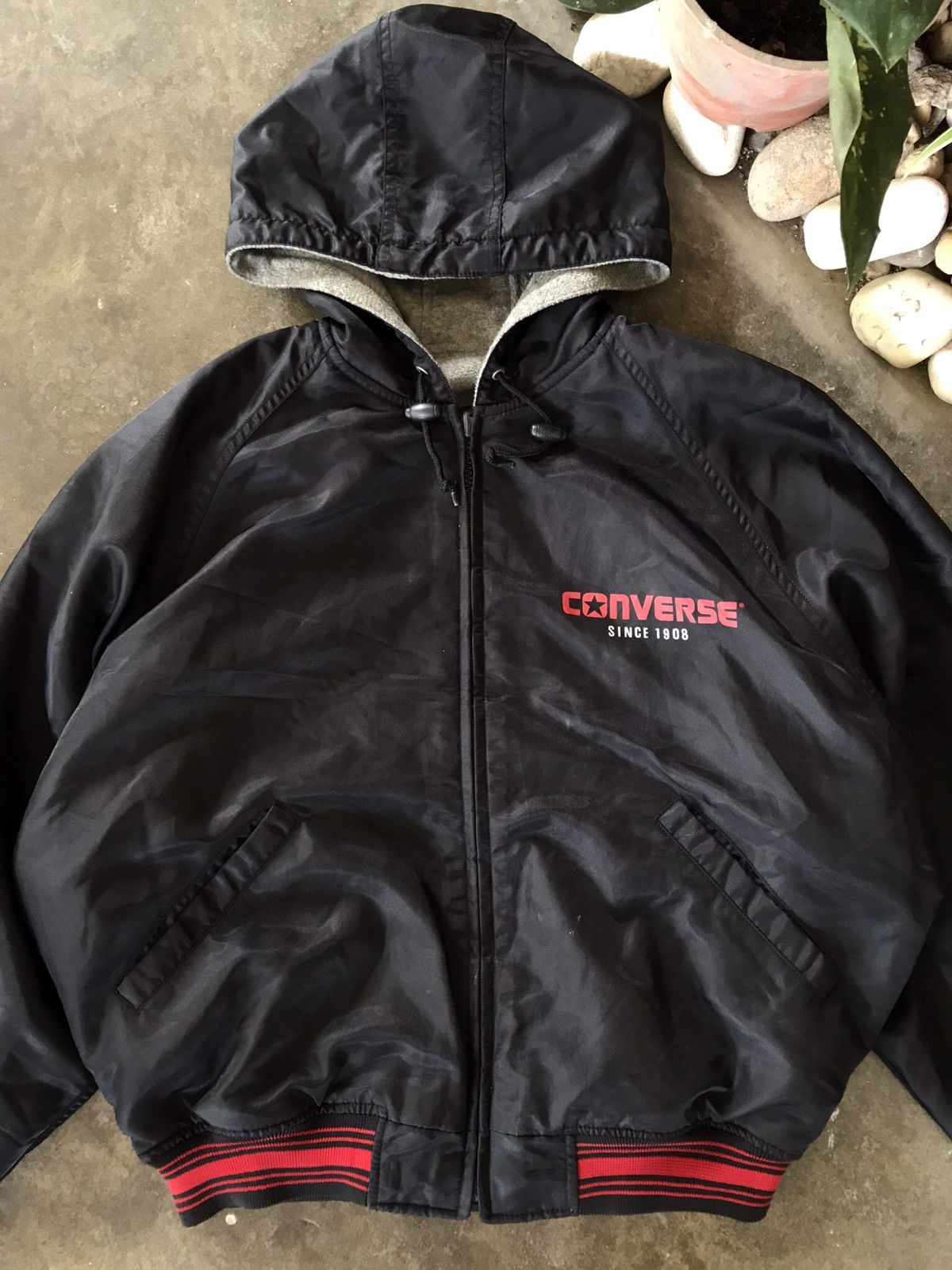 Converse BEST OFFER🔥VINTAGE Reversible Converse Boxy Hoddie 🔥 Size M / US 6-8 / IT 42-44 - 15 Thumbnail