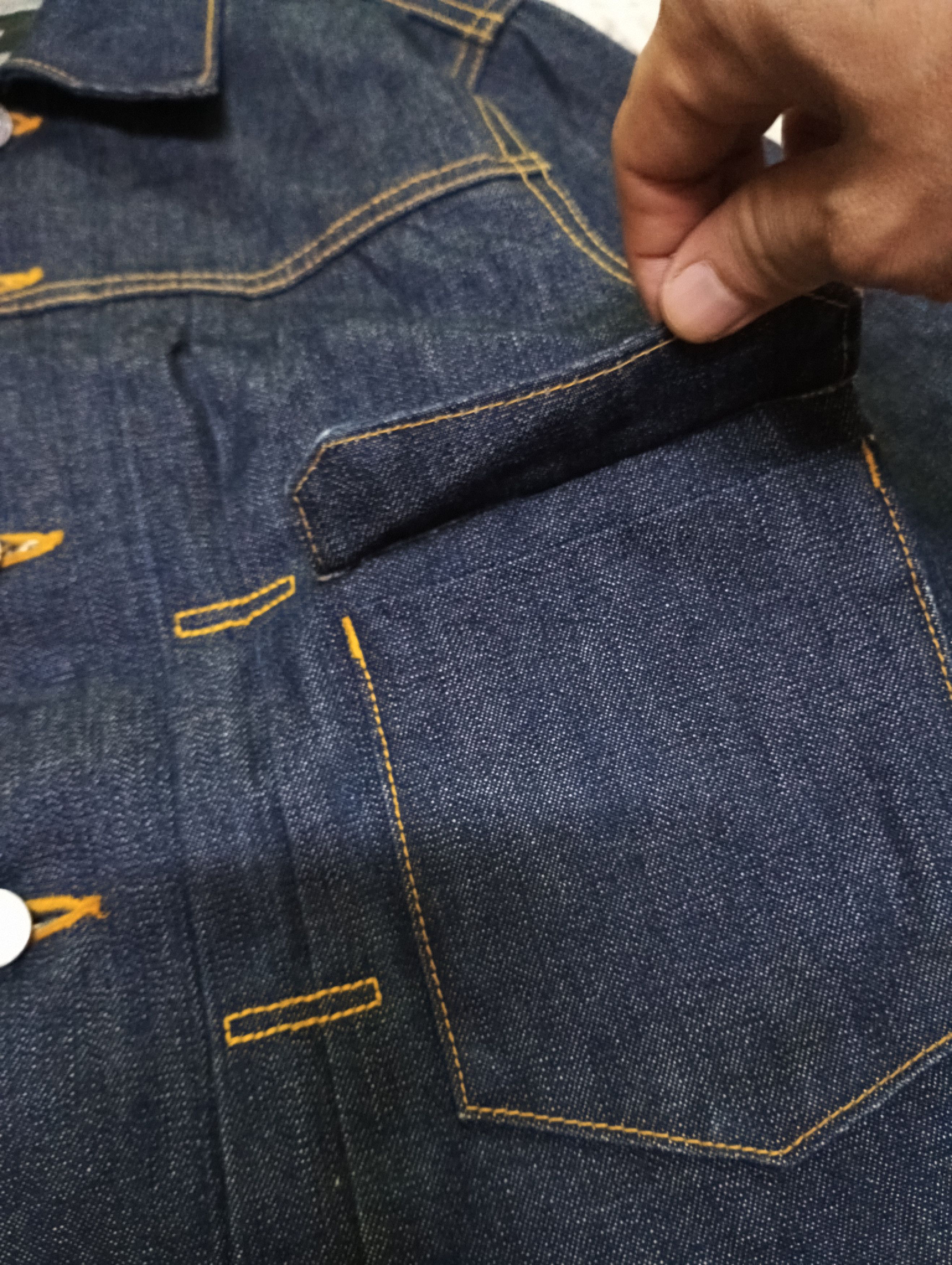 Japanese Brand × Yohji Yamamoto Ined by yohji Yamamoto type 2 denim jacket Size US M / EU 48-50 / 2 - 4 Thumbnail