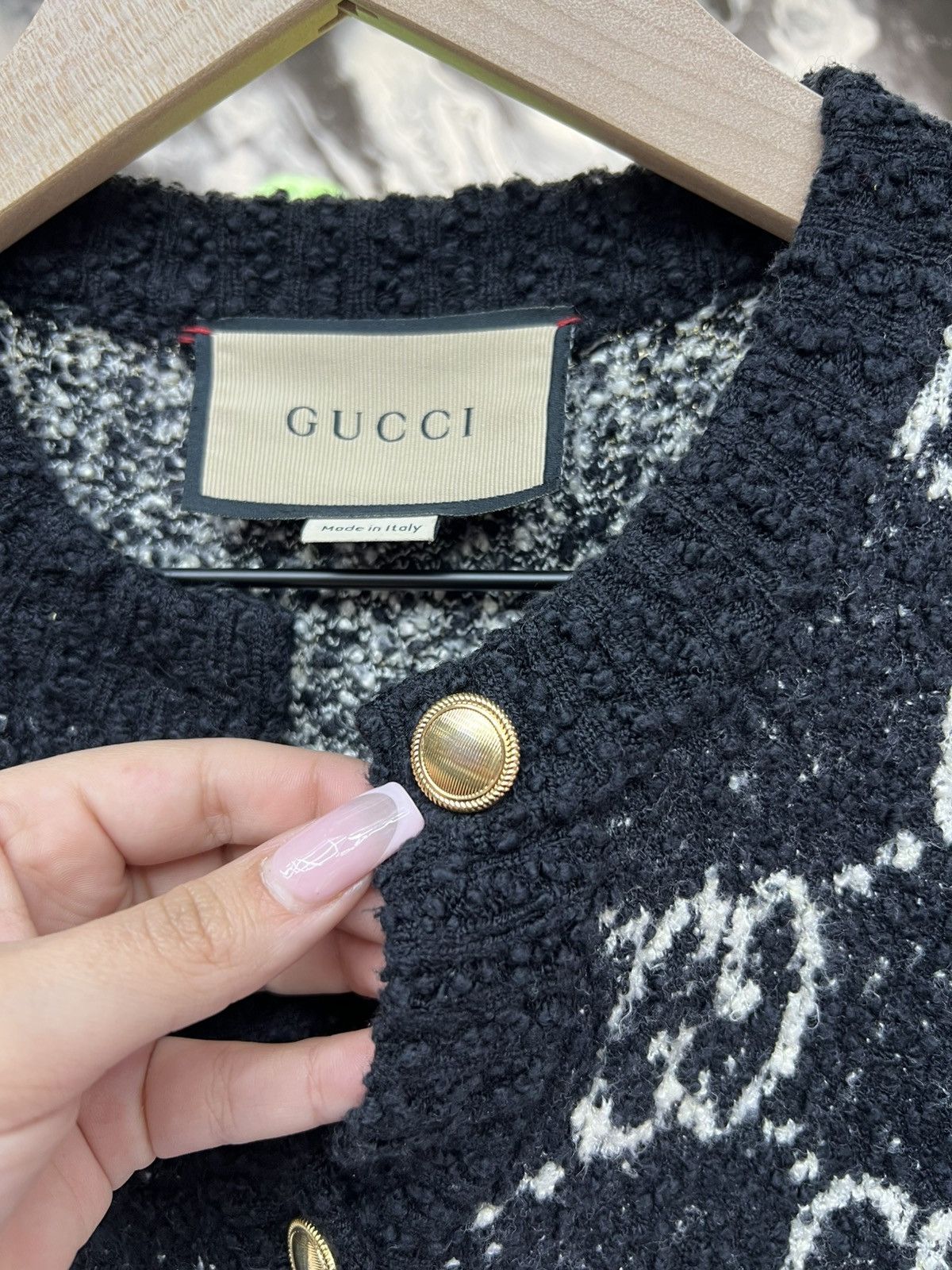 Gucci Gucci Knitted Cardigan Black Size XS / US 0-2 / IT 36-38 - 7 Thumbnail