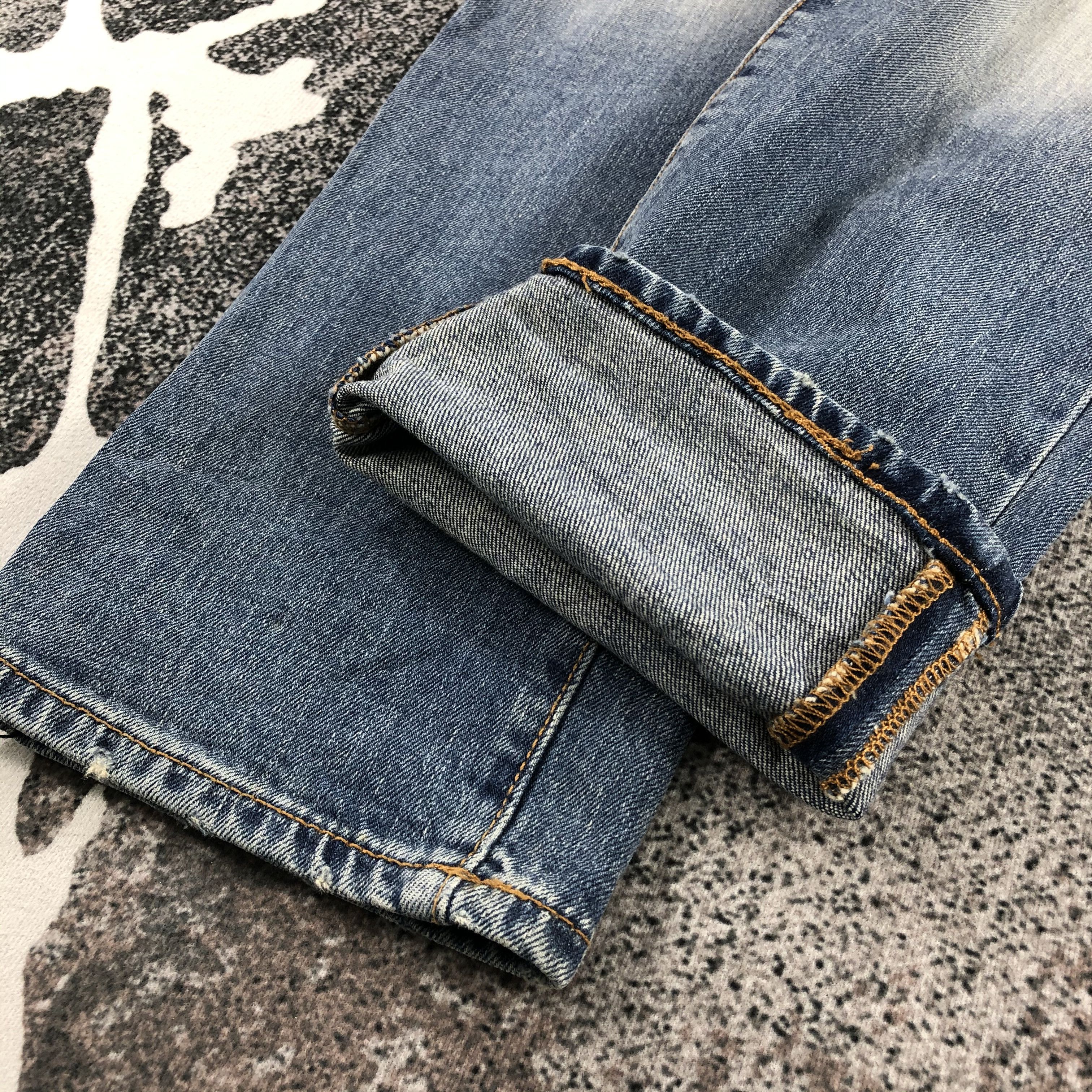 Gap Gap Jeans Distressed Denim KJ730 Size US 32 / EU 48 - 6 Thumbnail