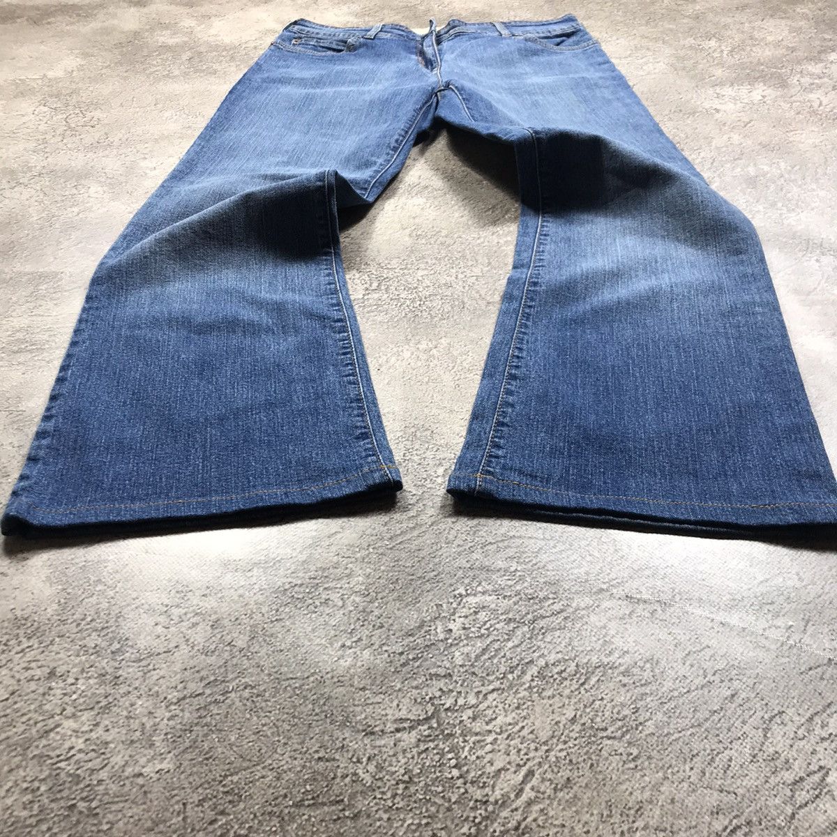 Japanese Brand vintage Faded Jeans japan distressed denim spring pants 90s Size 29" - 1 Thumbnail
