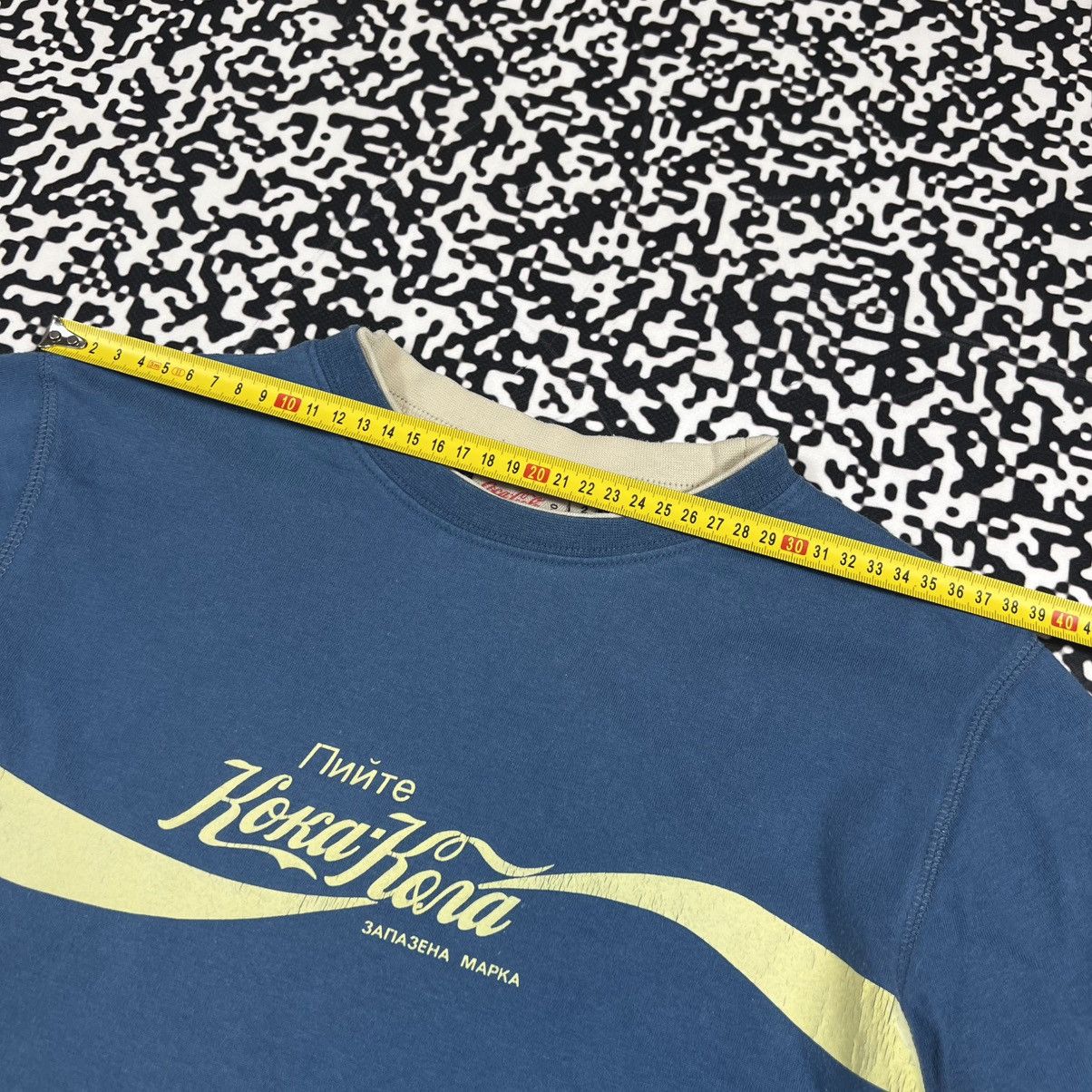 Coca Cola RARE 90s Vintage Coca Cola Big Logo Retro Longsleeve Size S / US 4 / IT 40 - 17 Thumbnail
