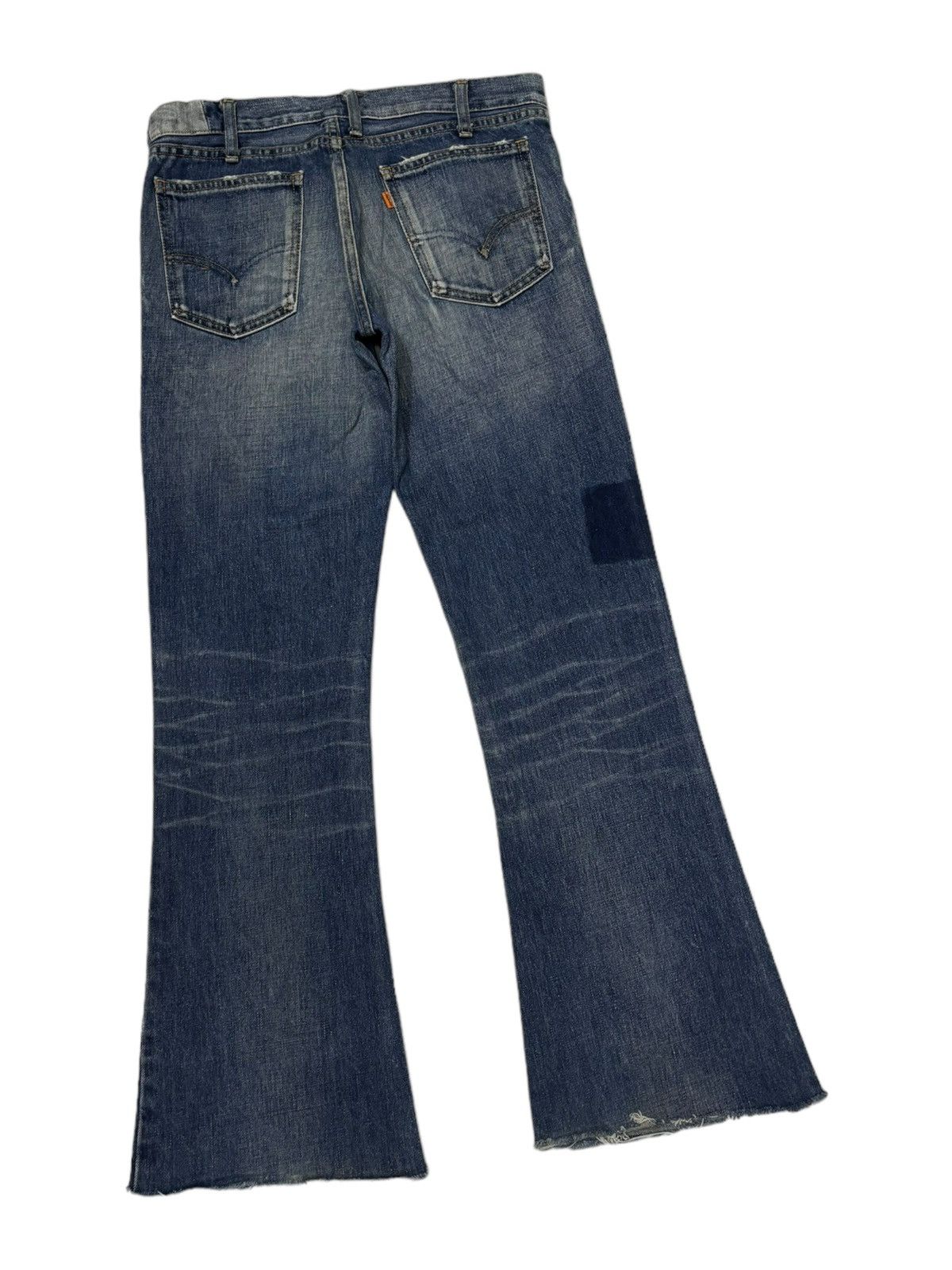 Levi's × Vintage 🔥Vintage Levis 646 Orange Tab Flare Jeans Distressed Denim Size US 32 / EU 48 - 5 Thumbnail