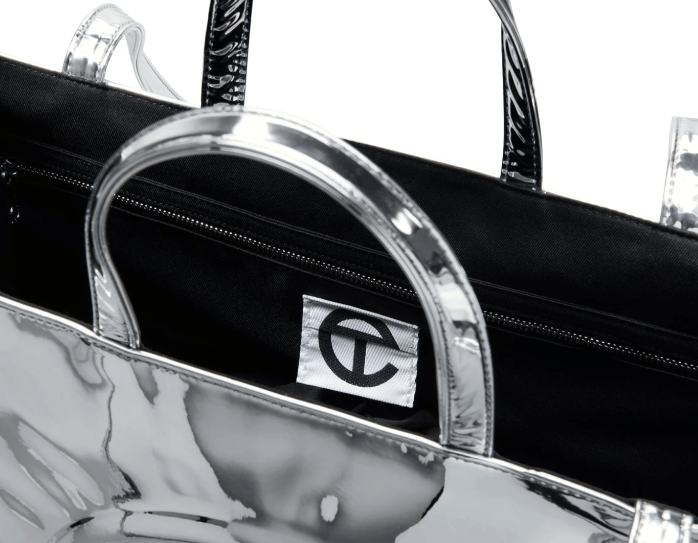 Telfar Telfar Large Shopping bag - MIRROR Size ONE SIZE - 4 Thumbnail