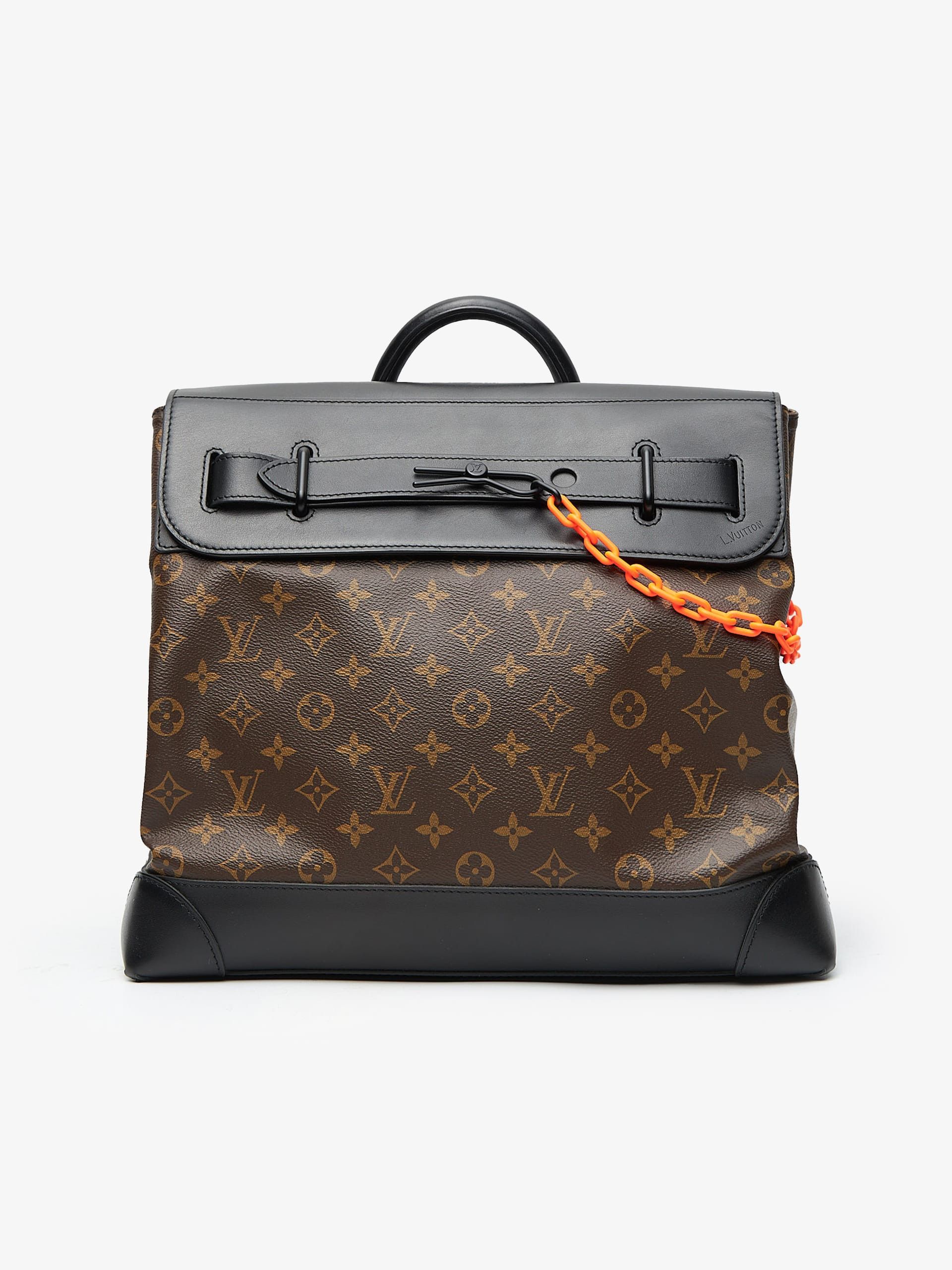 Louis Vuitton Brown Contrast Chain Detailed Leather Bag Size ONE SIZE - 1 Thumbnail