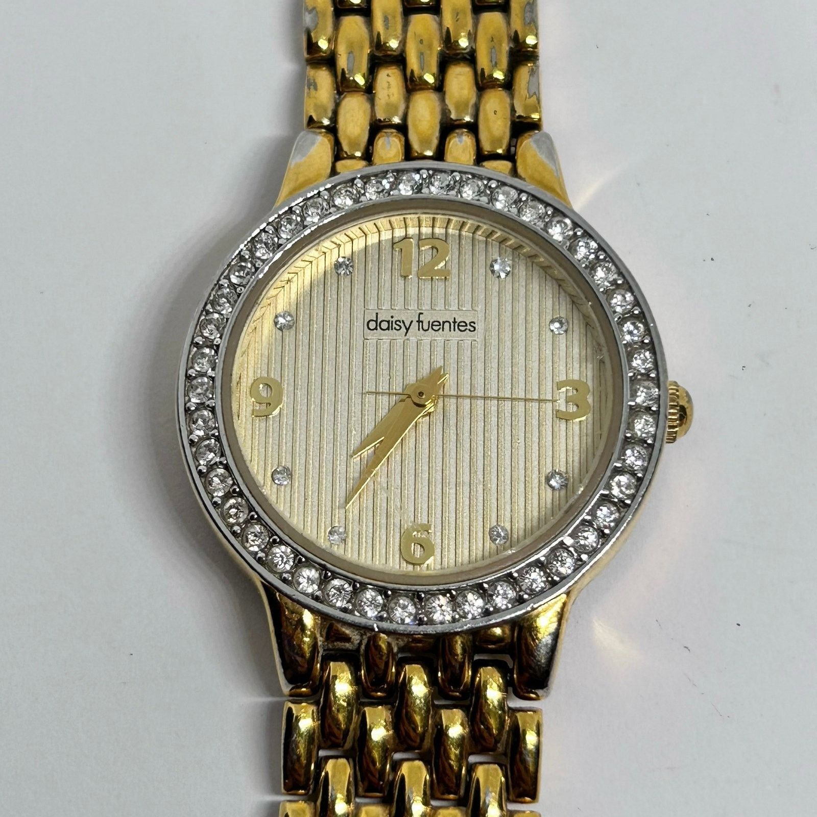 Other Daisy Fuentes Gold Tone Stainless Steel Womens Vintage Watch | Grailed