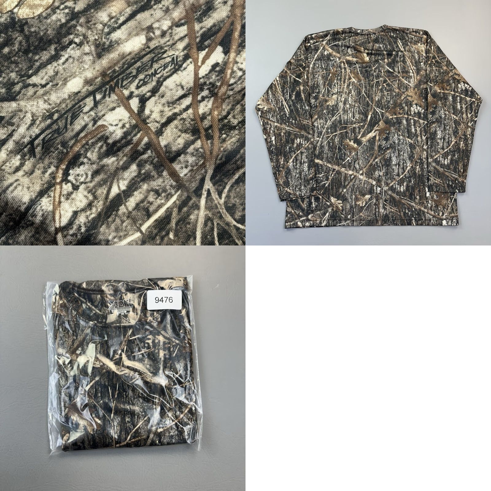 Vintage VINTAGE Eagle USA XDri Shirt Mens Large True Timber Conceal Camo Moisture Wick Hunting Size US L / EU 52-54 / 3 - 8 Thumbnail