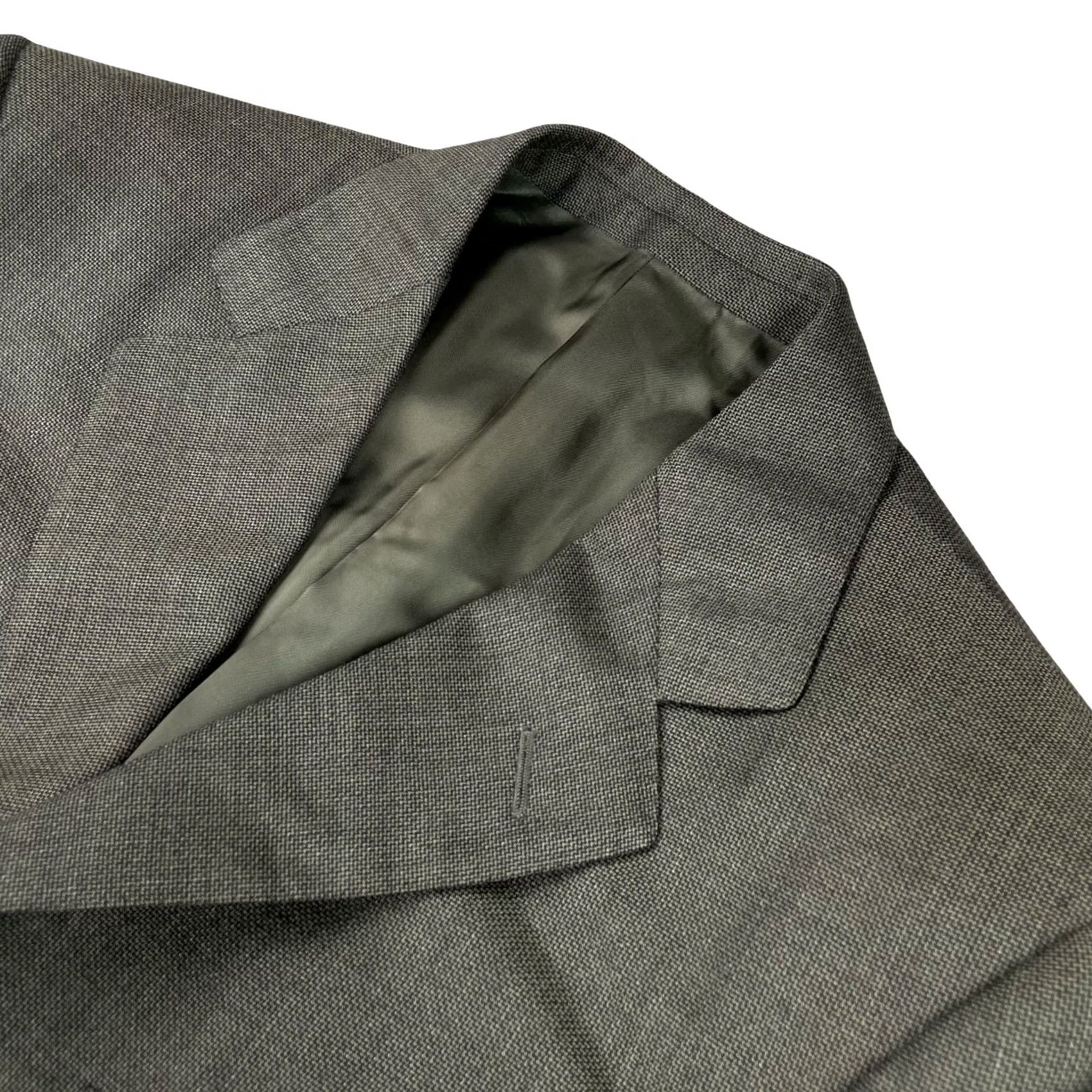 Ermenegildo Zegna Ermenegildo Zegna Blazer Shirt? 3-Button Front Green 100% Wool 40R US Mens Blazer Dress Coat Jacket Vintage No Size 40R - 2 Thumbnail