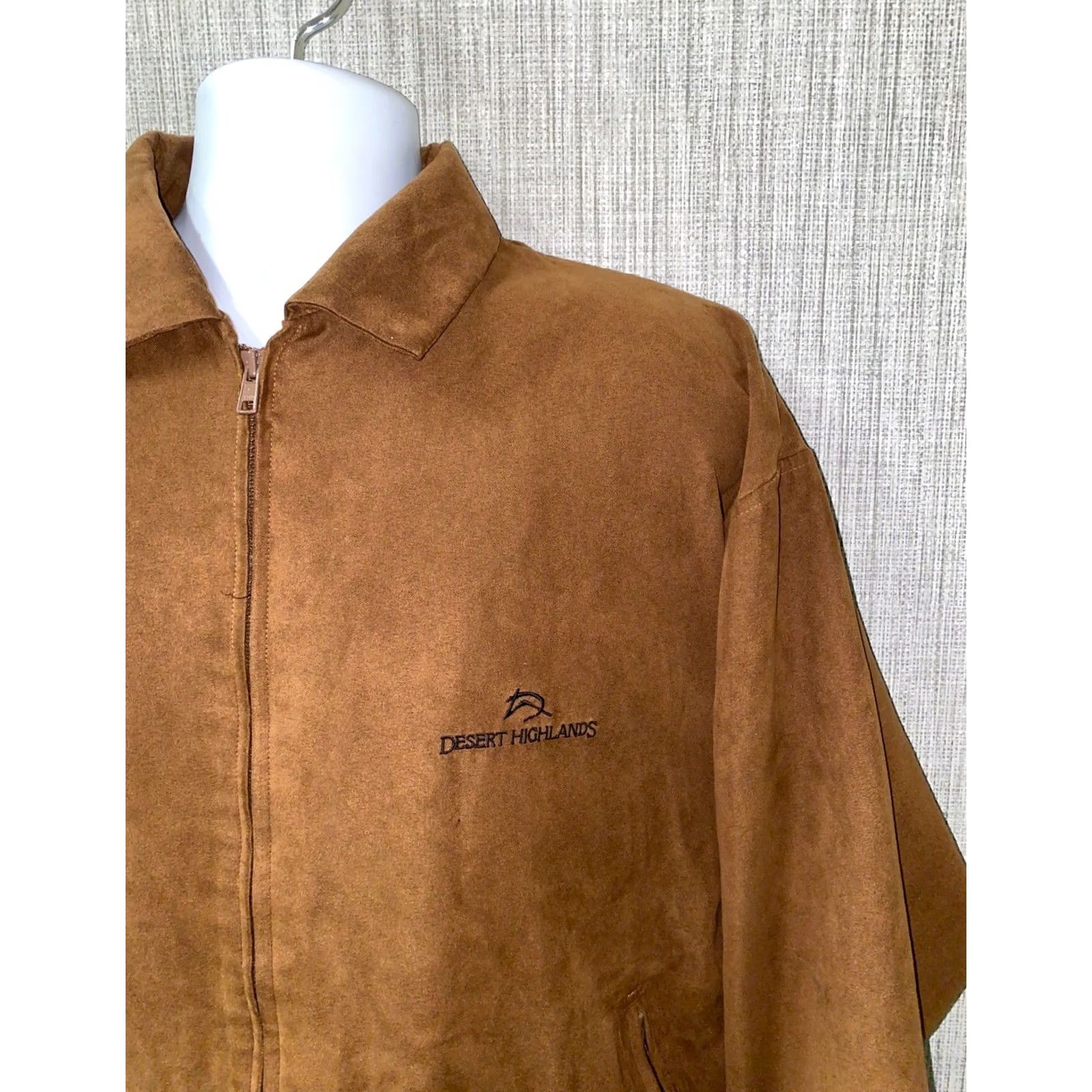 Vintage Zero Restriction Jacket Full Zip Mens Brown M Size US M / EU 48-50 / 2 - 2 Thumbnail