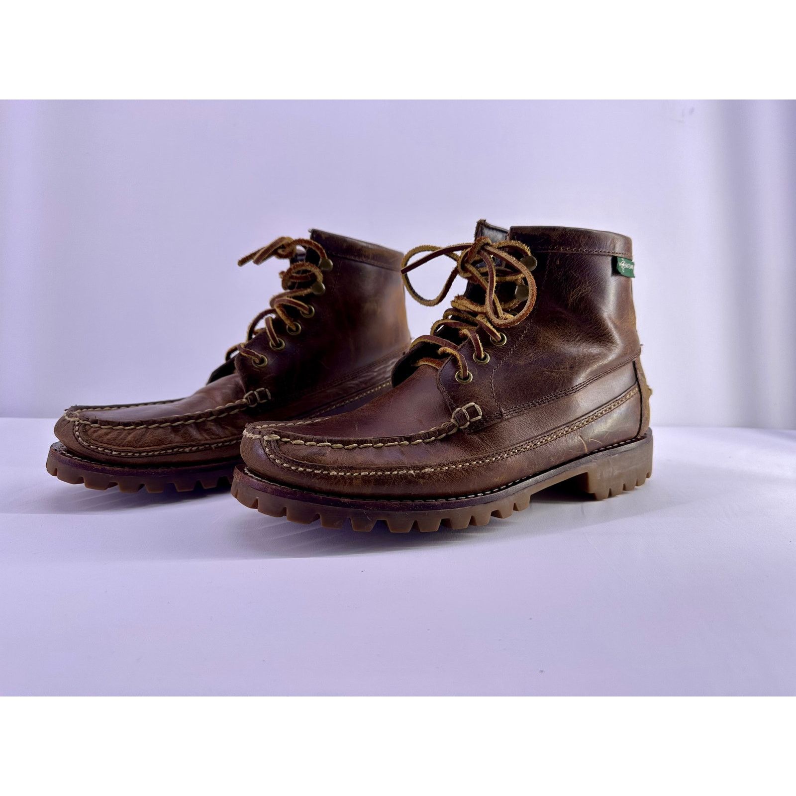 & Other Stories Vintage EastLand 1955 Edition Leather Winter Boots Size 9D Size US 9 / EU 42 - 1 Thumbnail