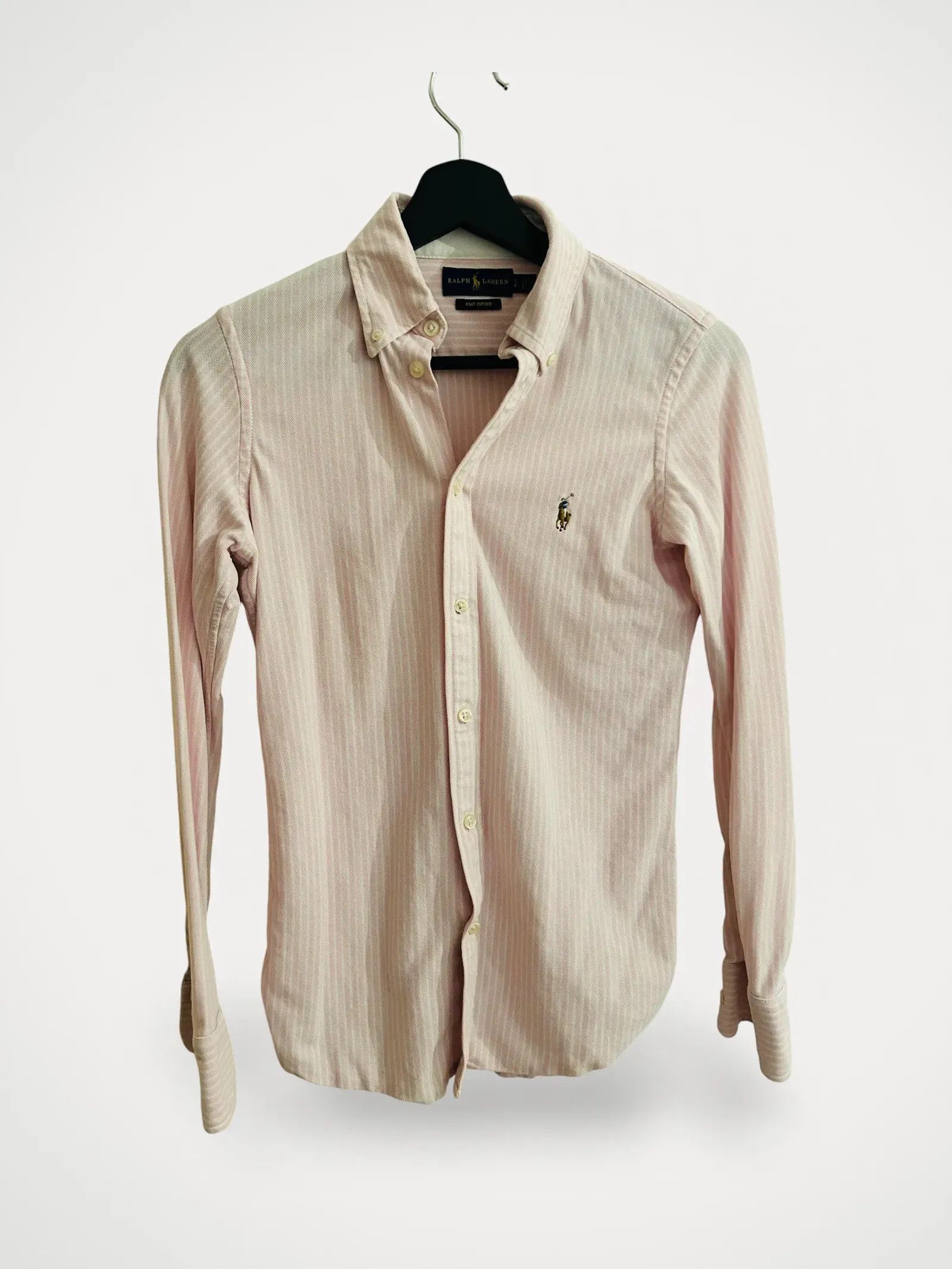 Ralph Lauren Ralph Lauren Knit Oxfordskjorta Shirt Size S / US 4 / IT 40 - 1 Thumbnail