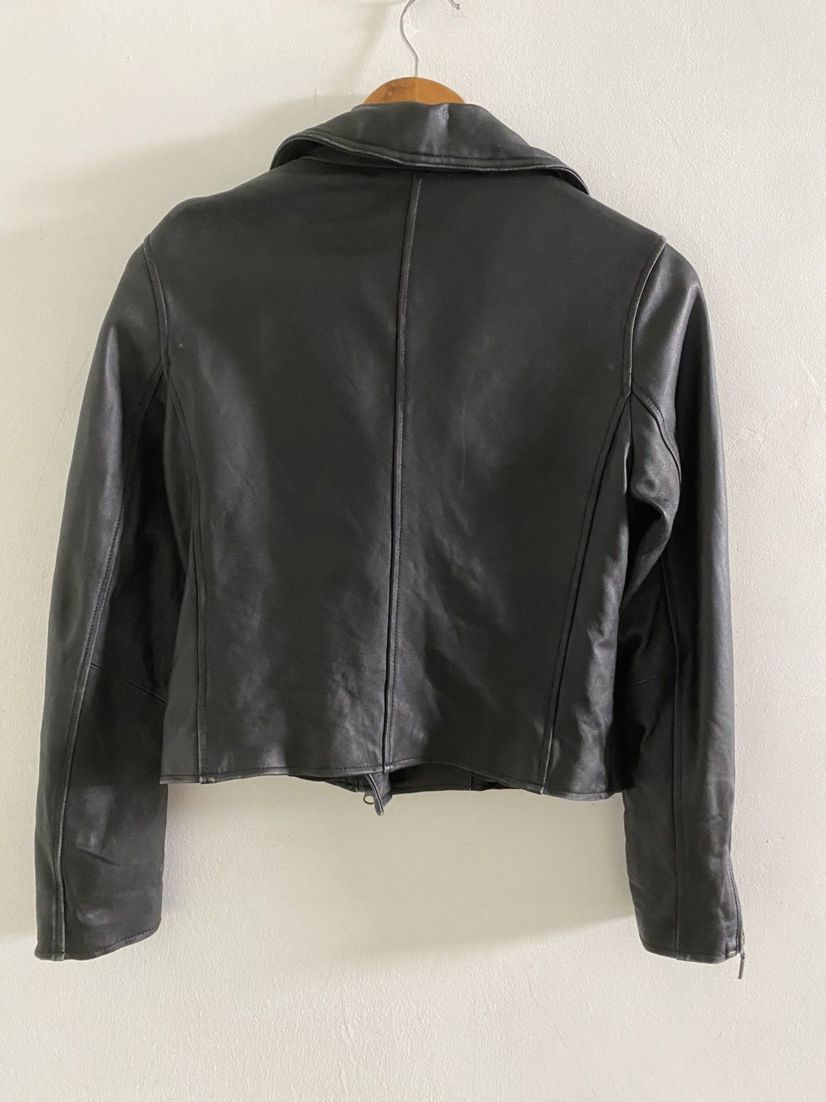 If Six Was Nine Leather Jacket CONPIACERE Design Punk zipper malcom X style Size US M / EU 48-50 / 2 - 7 Thumbnail