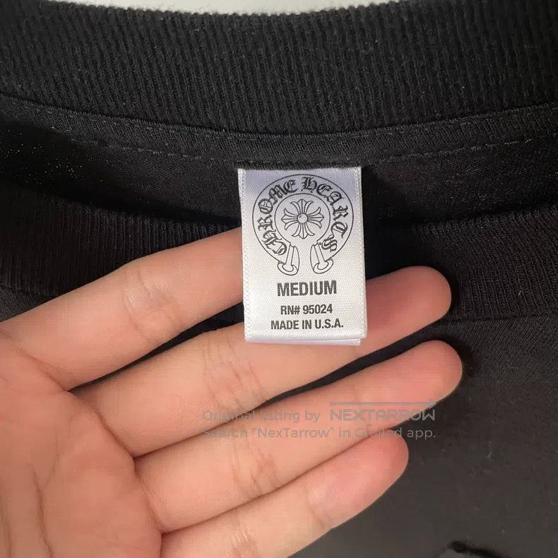 Chrome Hearts CHROME HEARTS Size M Black full printed cross stripes three Size US M / EU 48-50 / 2 - 7 Thumbnail