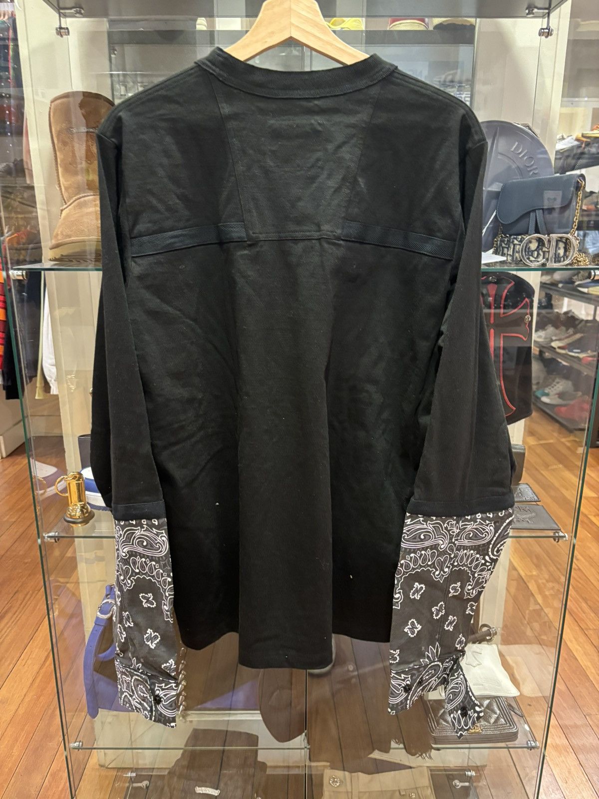 Sacai Sacai Bandana Print LS Shirt Size US XL / EU 56 / 4 - 2 Thumbnail
