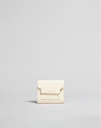Marni o1w1db10125 Size:OS/ Flap Wallet in White Size ONE SIZE - 1 Thumbnail
