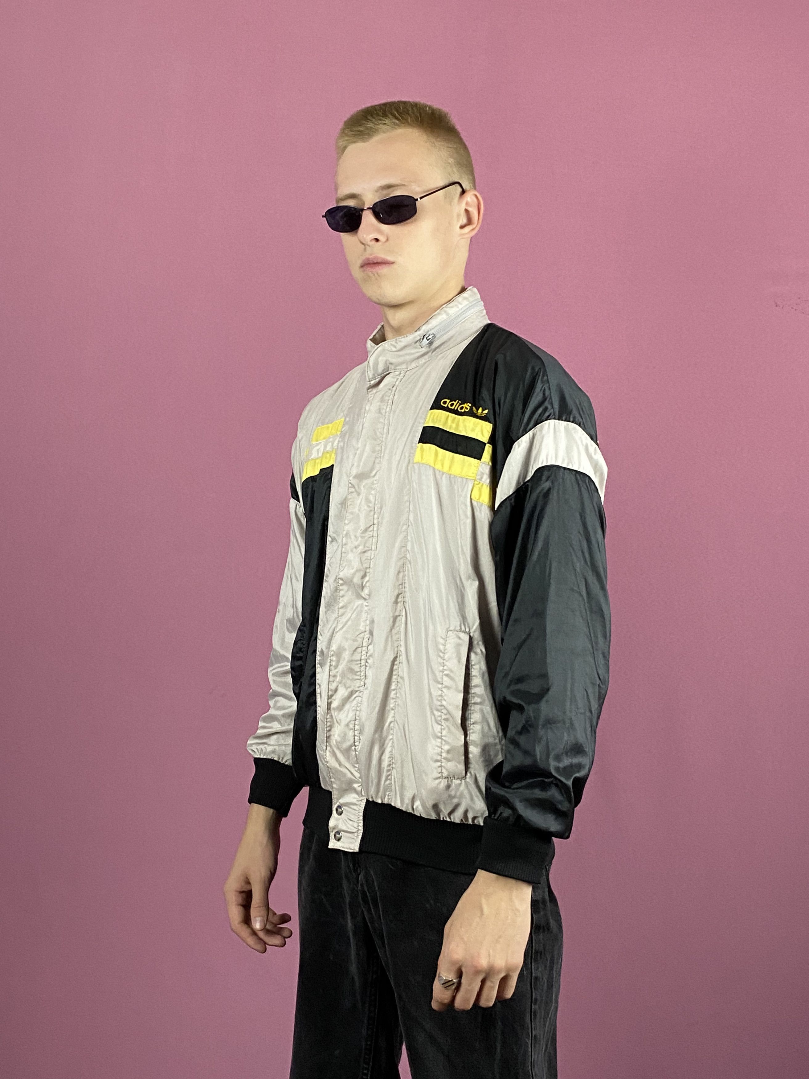 Adidas × Vintage 90s Adidas Vintage Men's Jacket - Size S Size US S / EU 44-46 / 1 - 2 Thumbnail