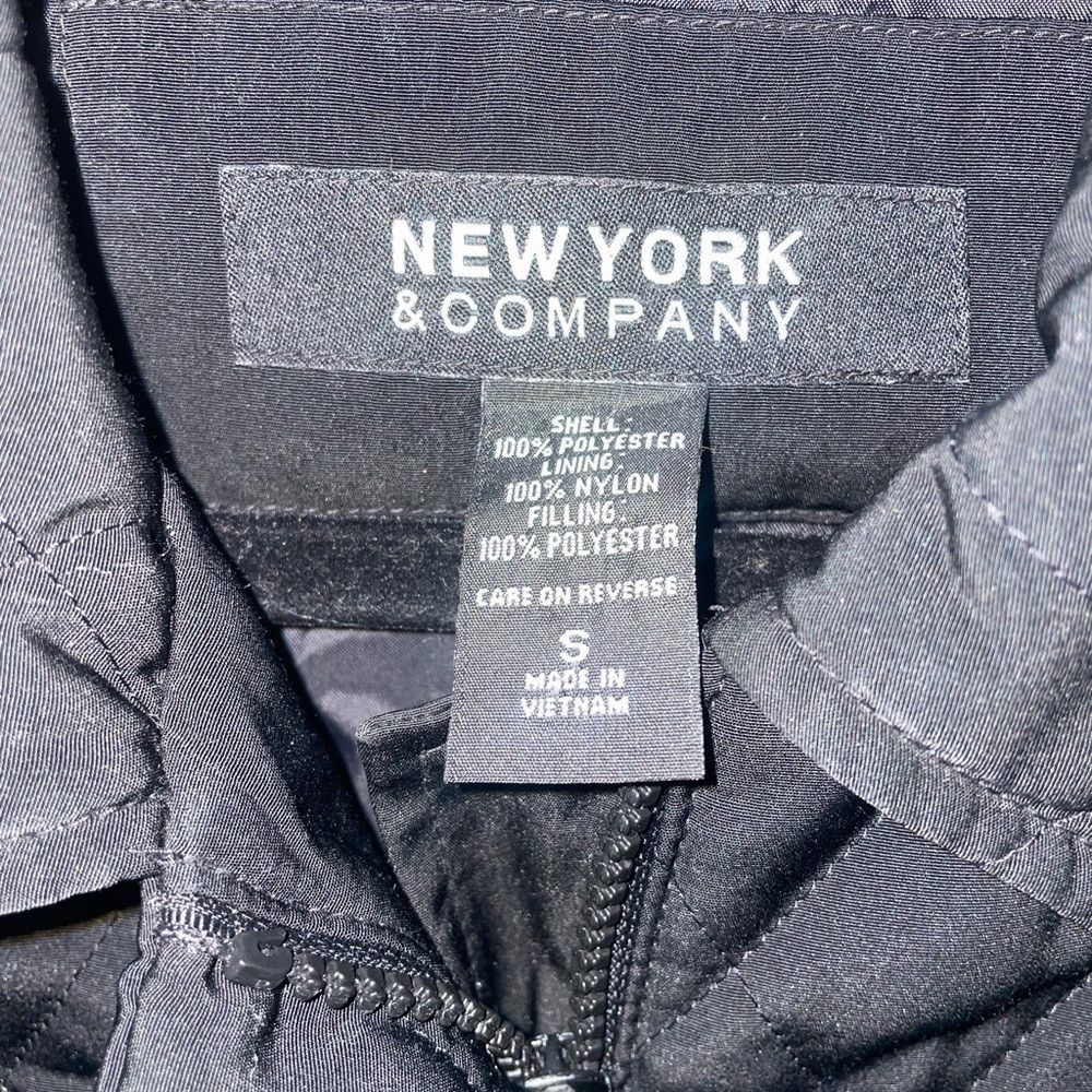Other Womens black New York & Co trench coat with pockets Size S / US 4 / IT 40 - 3 Thumbnail