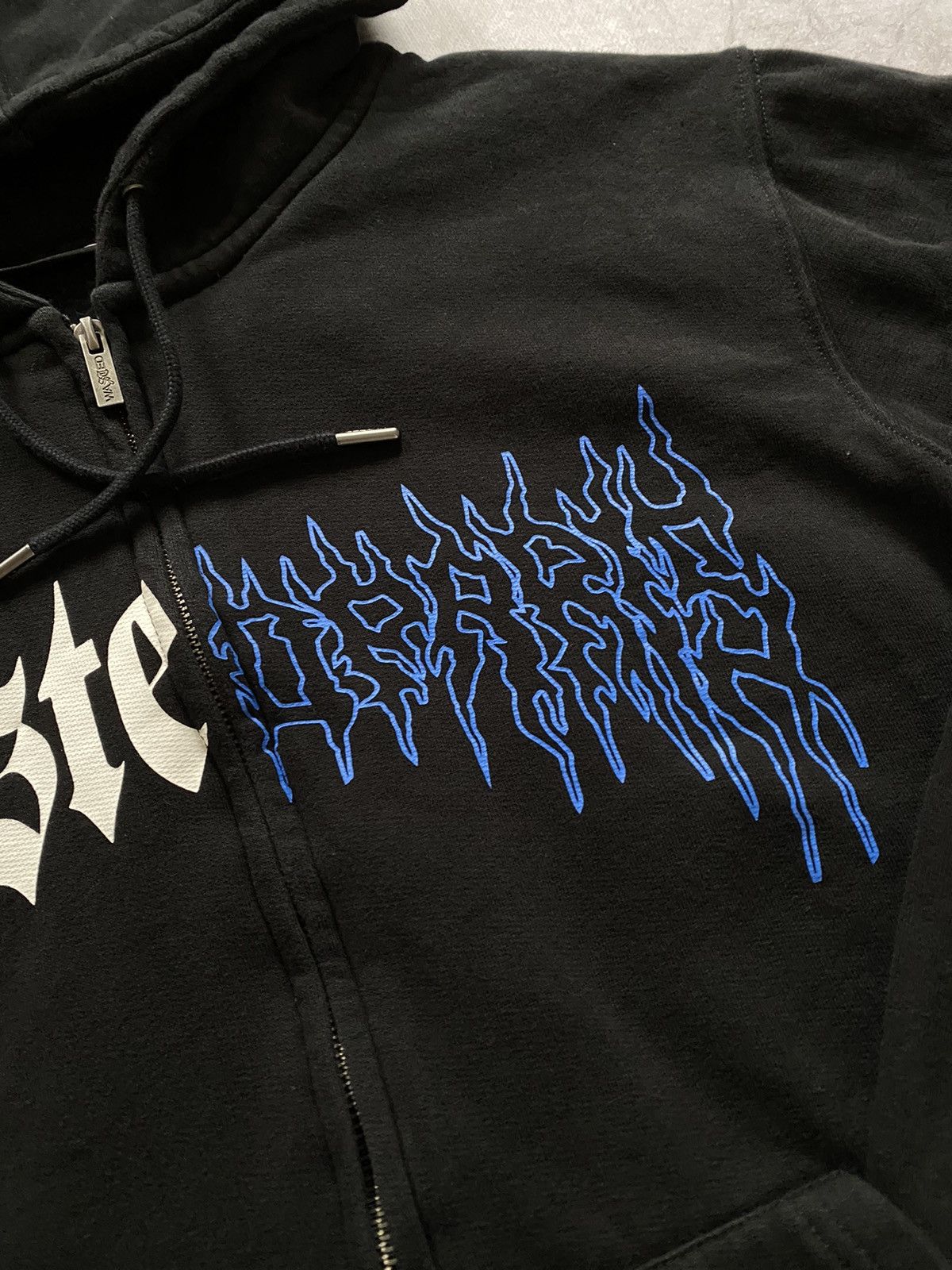 Wasted Paris × Wasted Youth Rare Wasted Paris Hoodie Big Logo Y2K Gothic Dead Skull Size US L / EU 52-54 / 3 - 5 Thumbnail