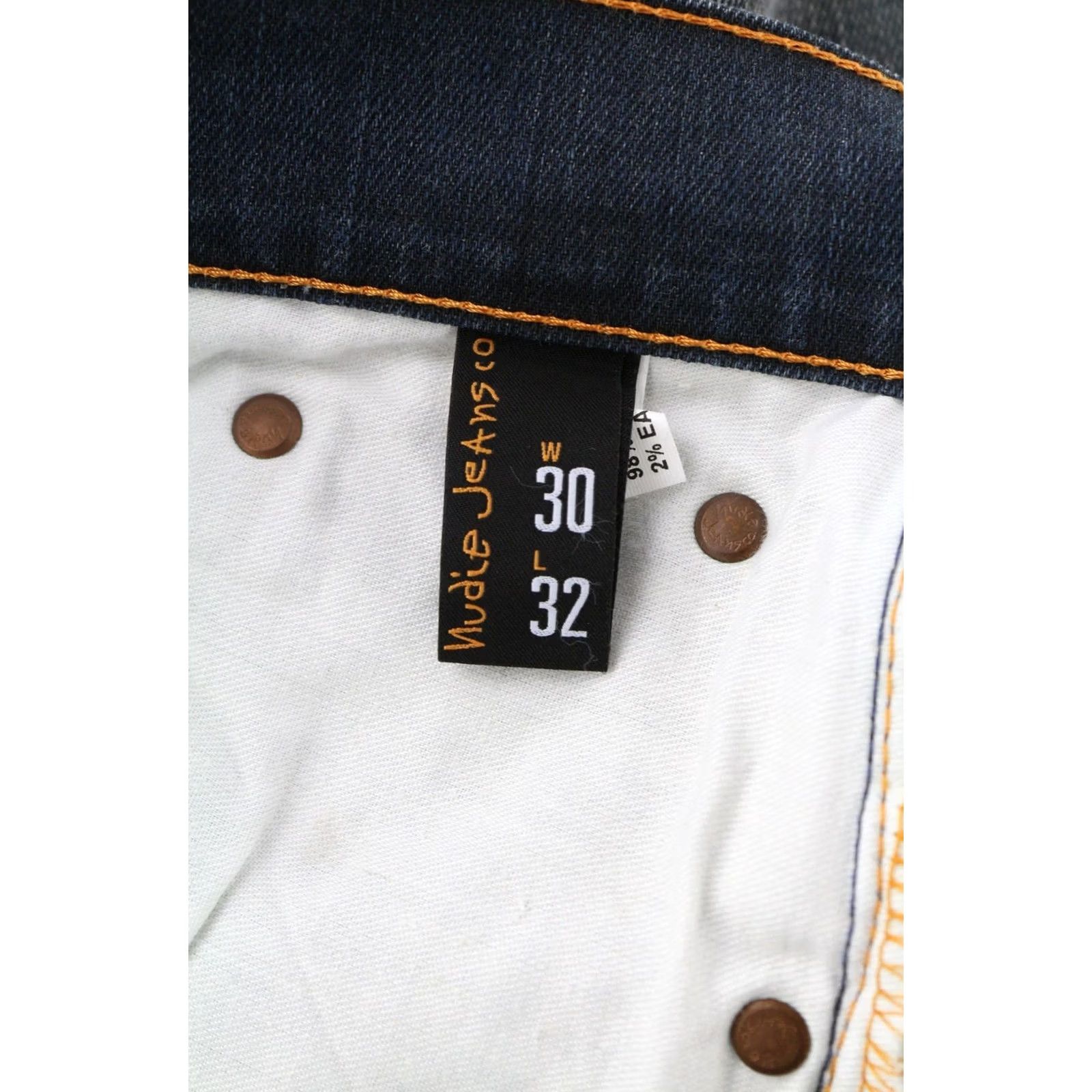 Nudie Jeans Nudie Jeans Jeans W30/L32 Thin Finn Gray Authentic Used Slim Men's Size US 30 / EU 46 - 7 Thumbnail