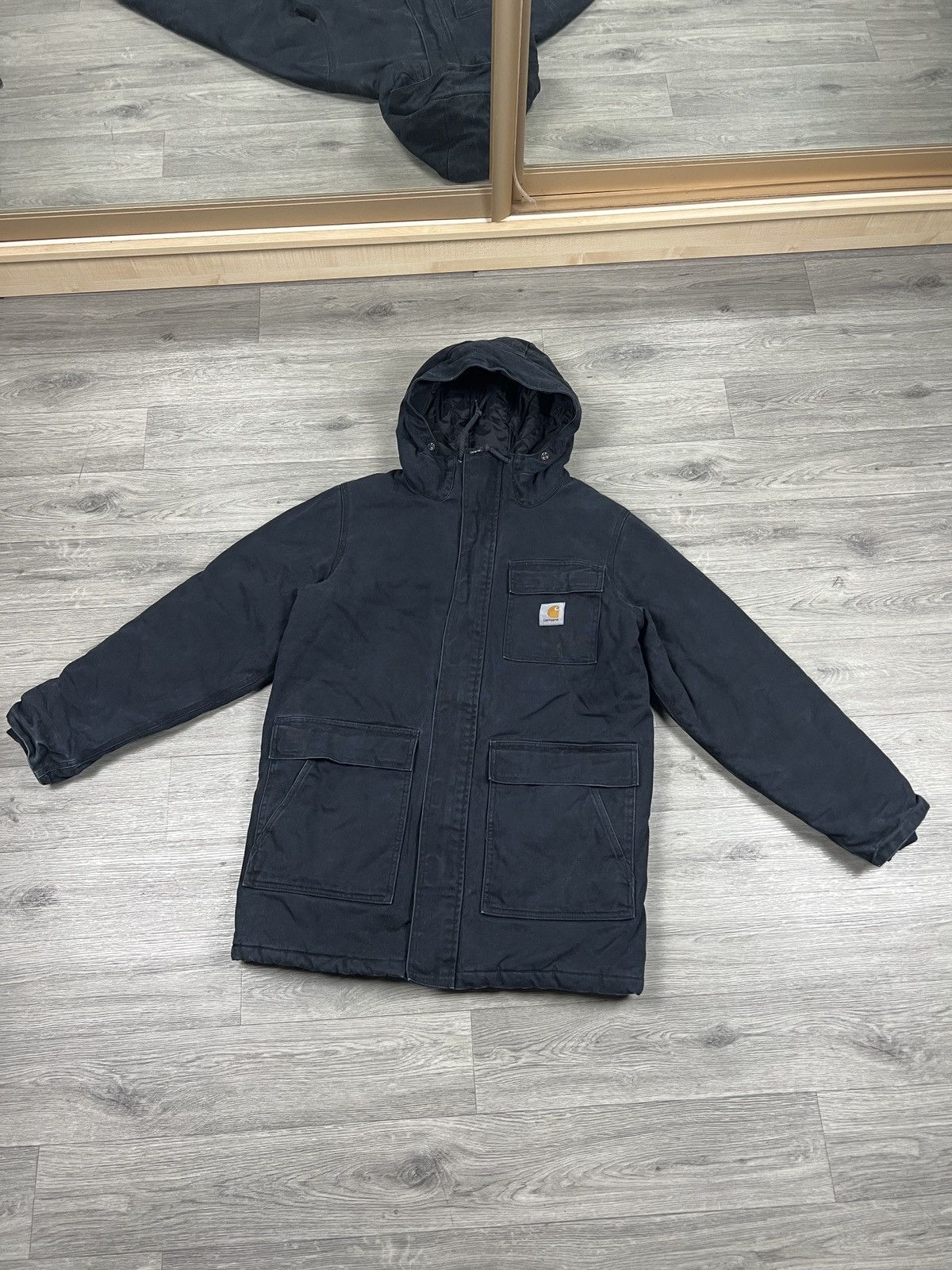 Carhartt Carhartt Siberian Parka Hooded Canvas Jacket Parkas Size M Size US M / EU 48-50 / 2 - 1 Thumbnail