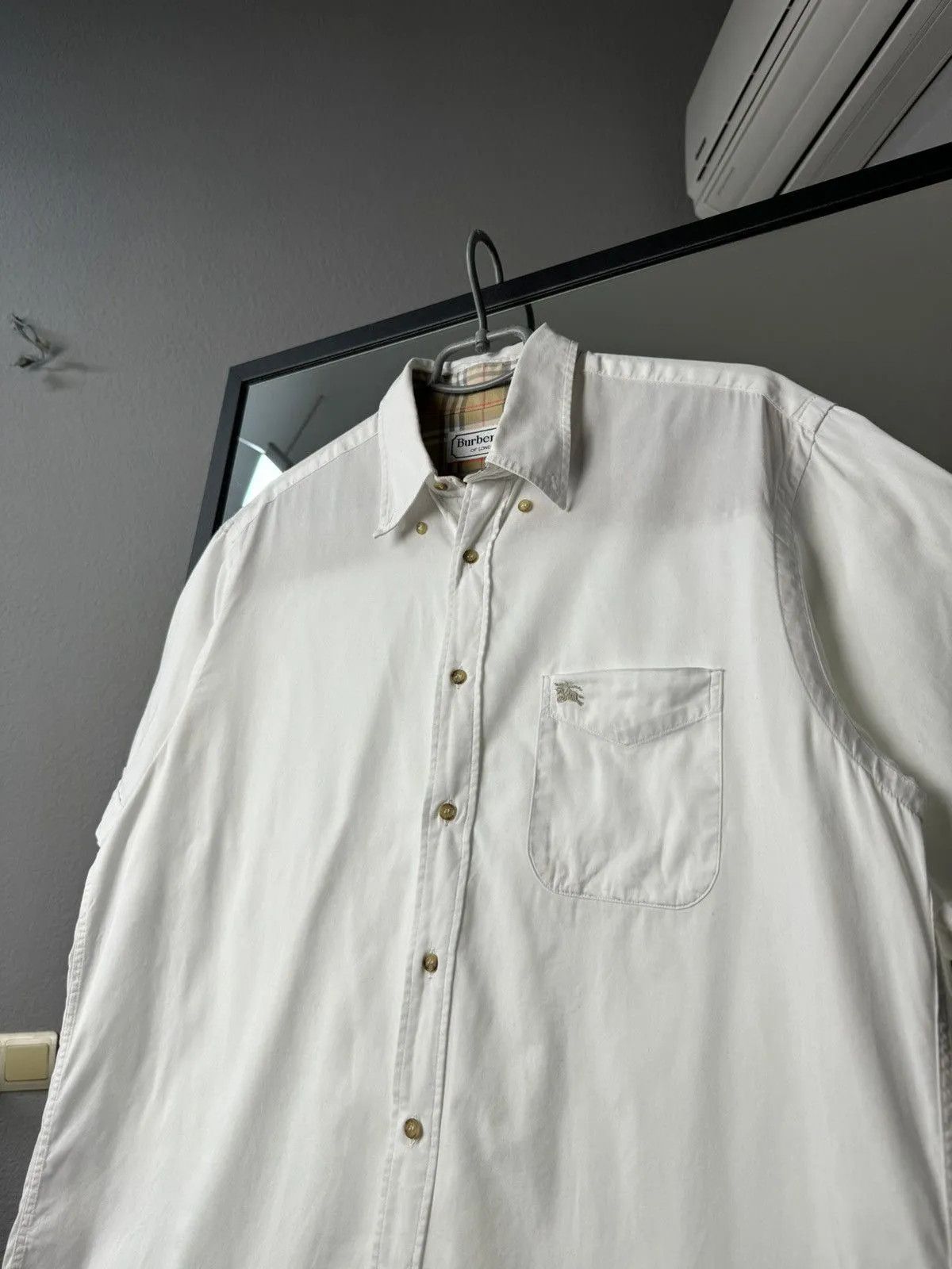Burberry Vintage Burberrys shirt Nova Check Burberry Shirt y2k style Size US L / EU 52-54 / 3 - 2 Thumbnail