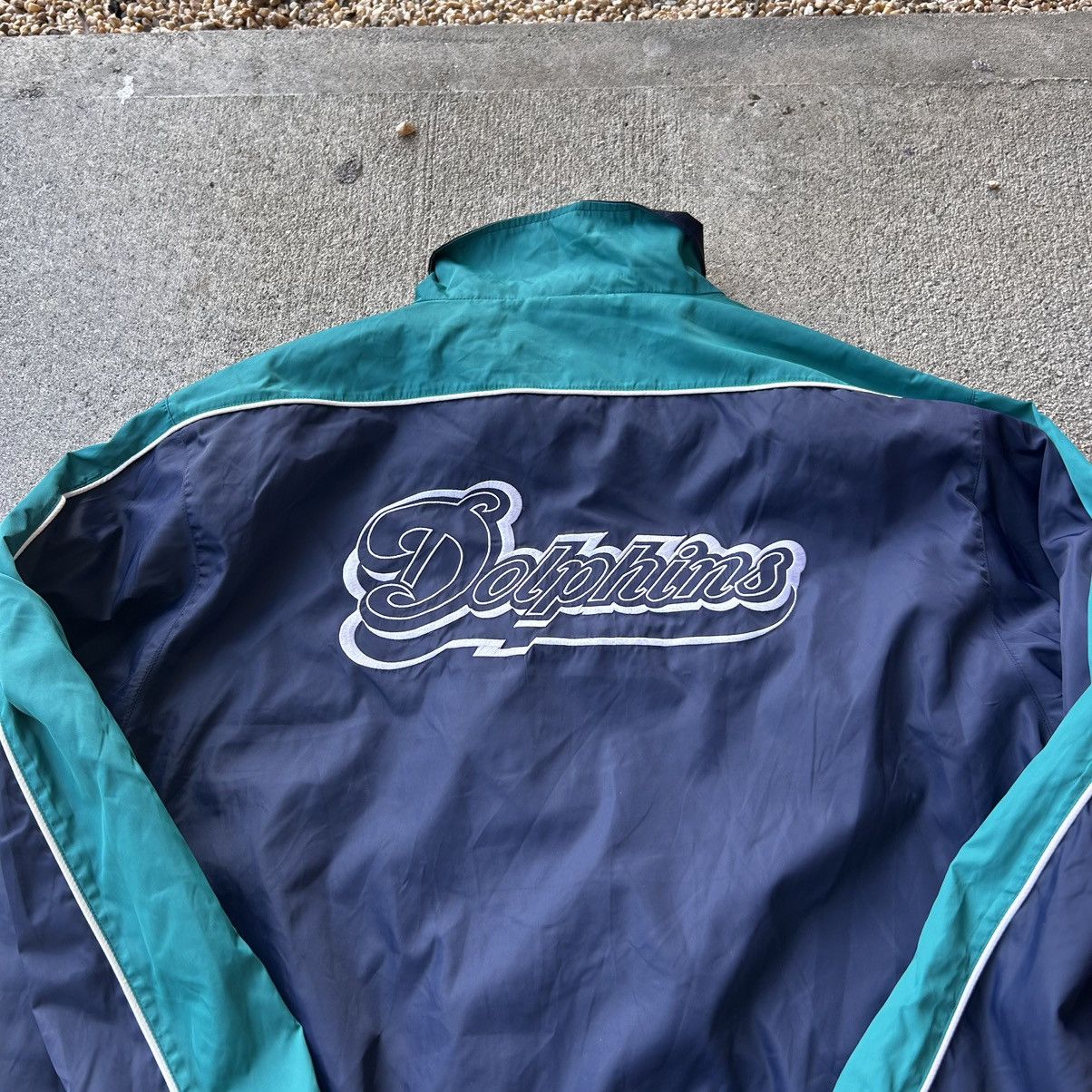 NFL Vintage 2000 Reebok NFL Miami Dolphins windbreaker Size US L / EU 52-54 / 3 - 4 Thumbnail