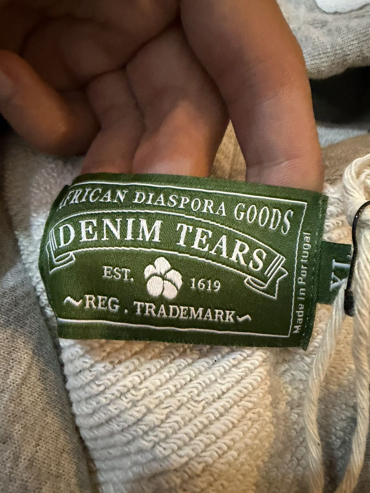 DENIM TEARS Hoodie ZIP DENIM TEARS Size US XL / EU 56 / 4 - 8 Thumbnail