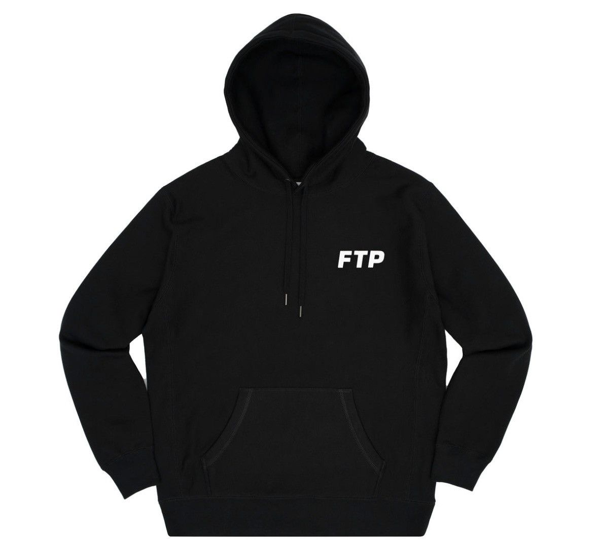 Fuck The Population FLOCKED LOGO PULLOVER (BLACK) Size US XL / EU 56 / 4 - 1 Thumbnail