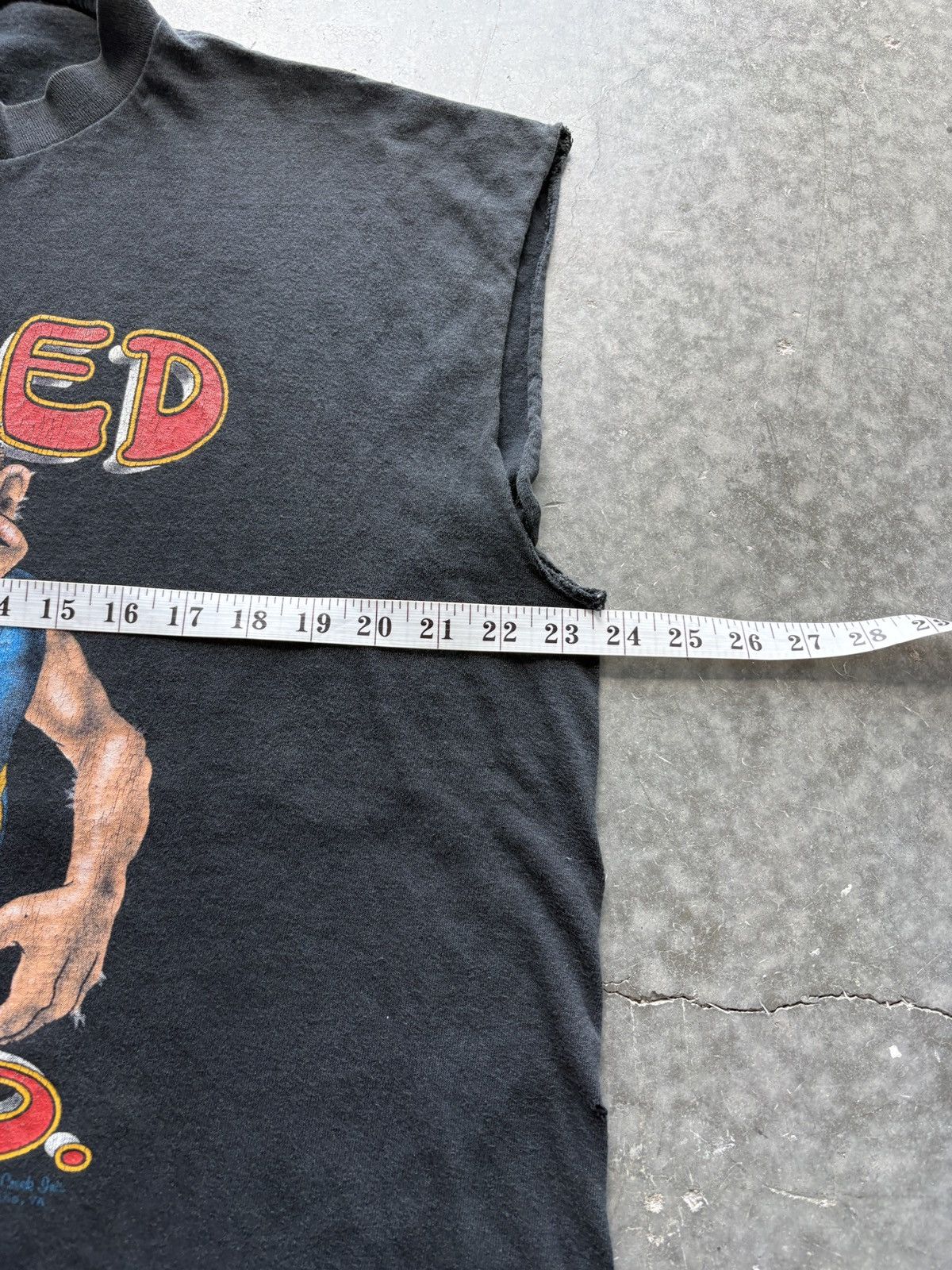 Vintage Vintage 90s A Friend With Weed Graphic Tee Size US XL / EU 56 / 4 - 8 Thumbnail
