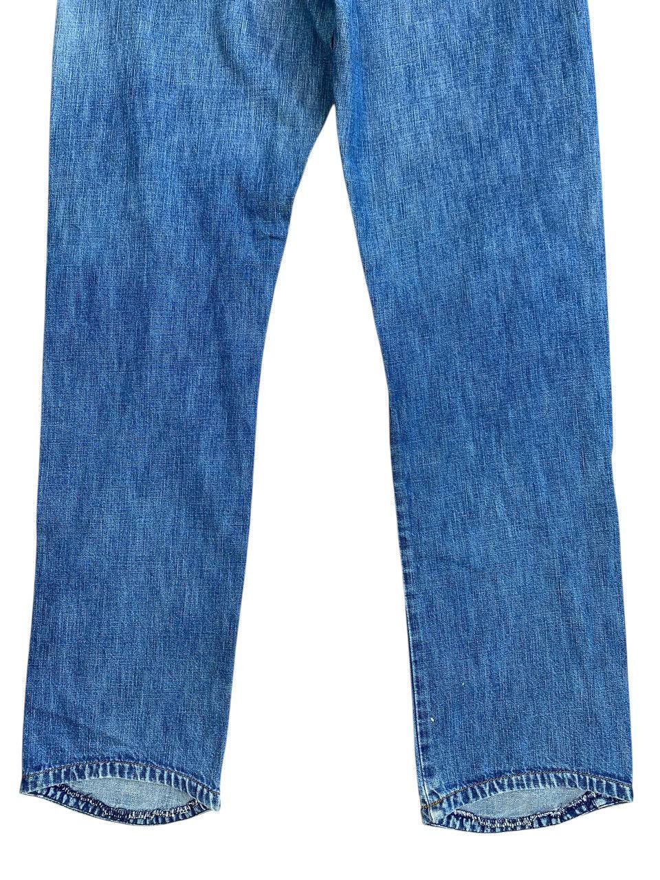 Walter Van Beirendonck W&LT Anatomical Curved Seam Slim Fit Washed Denim Size US 27 - 10 Thumbnail