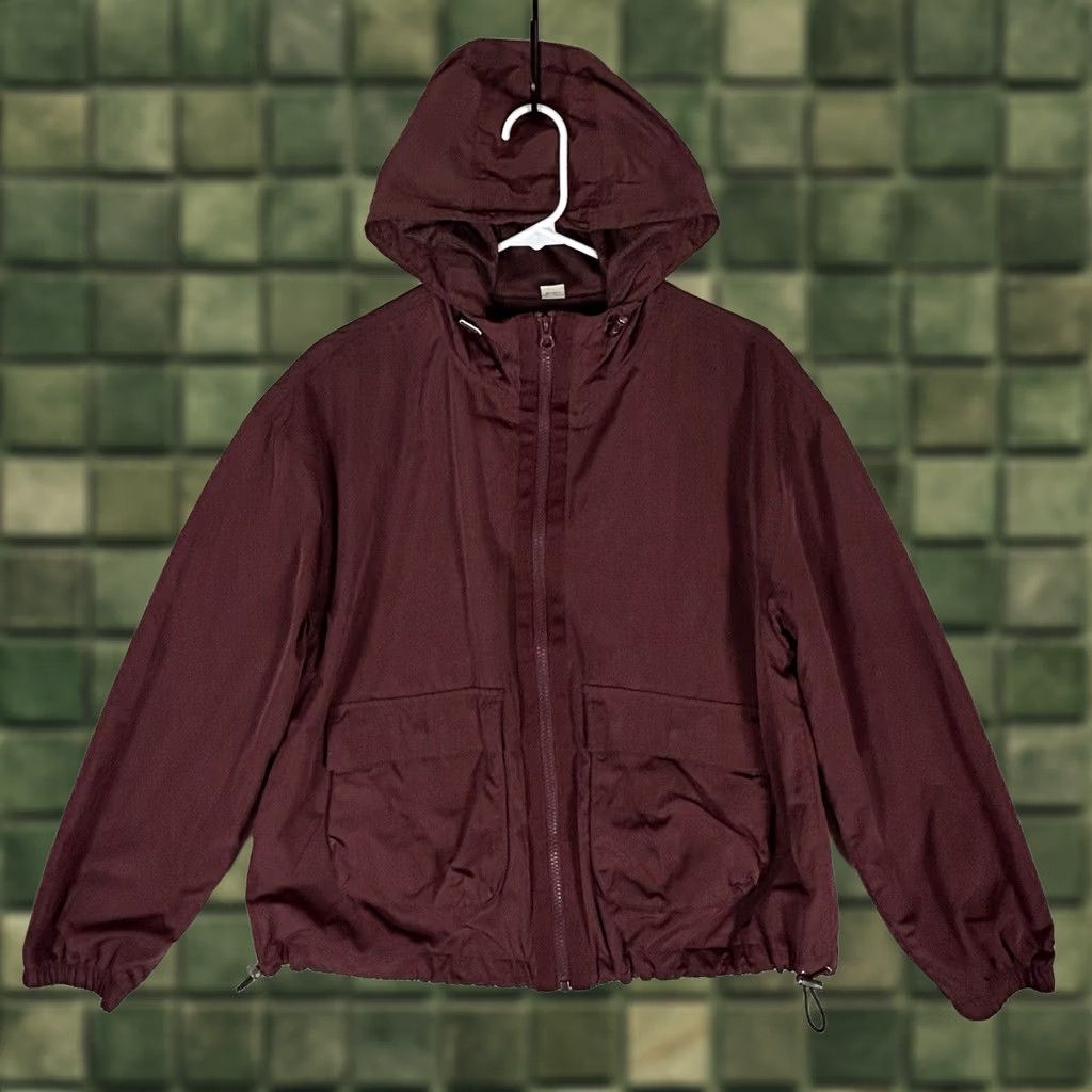 Old Navy Old Navy Windbreaker Jacket Womens S Red Short Sleeve? Size S / US 4 / IT 40 - 1 Thumbnail