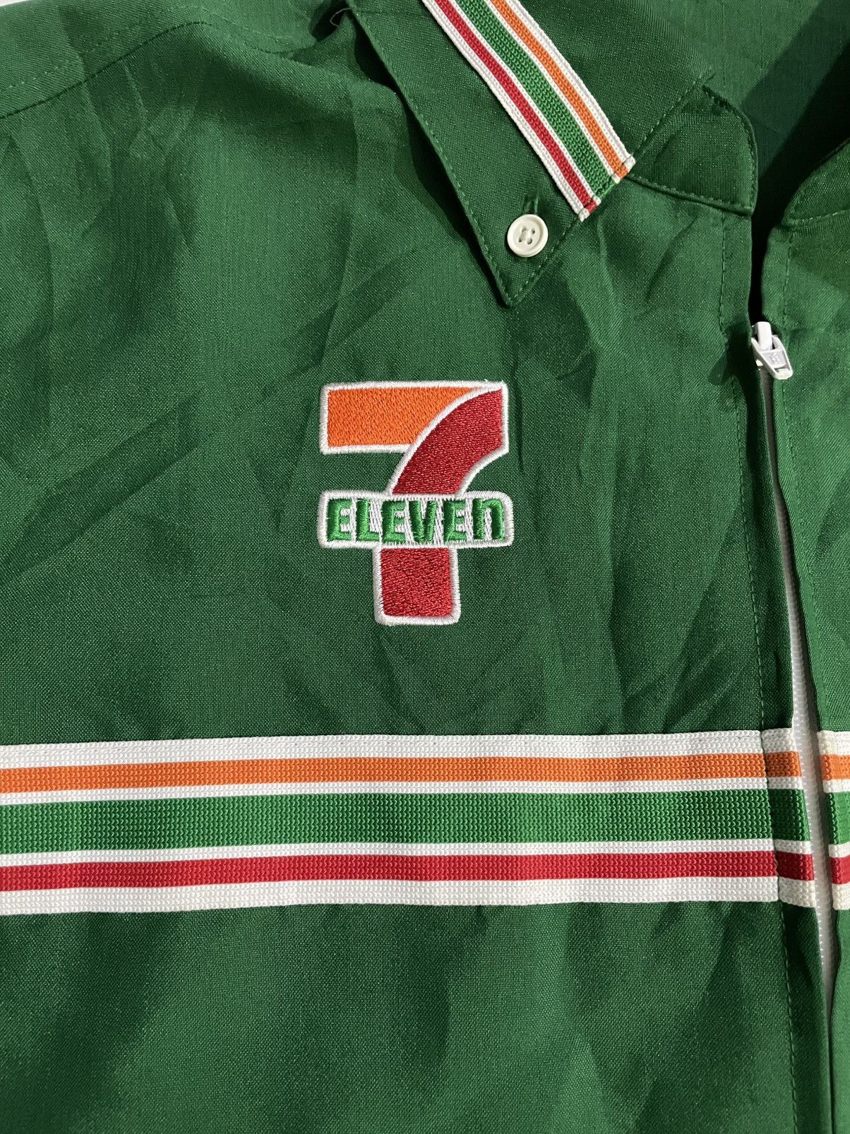 Japanese Brand Vintage 7-ELEVEN uniform jacket Size US M / EU 48-50 / 2 - 2 Thumbnail