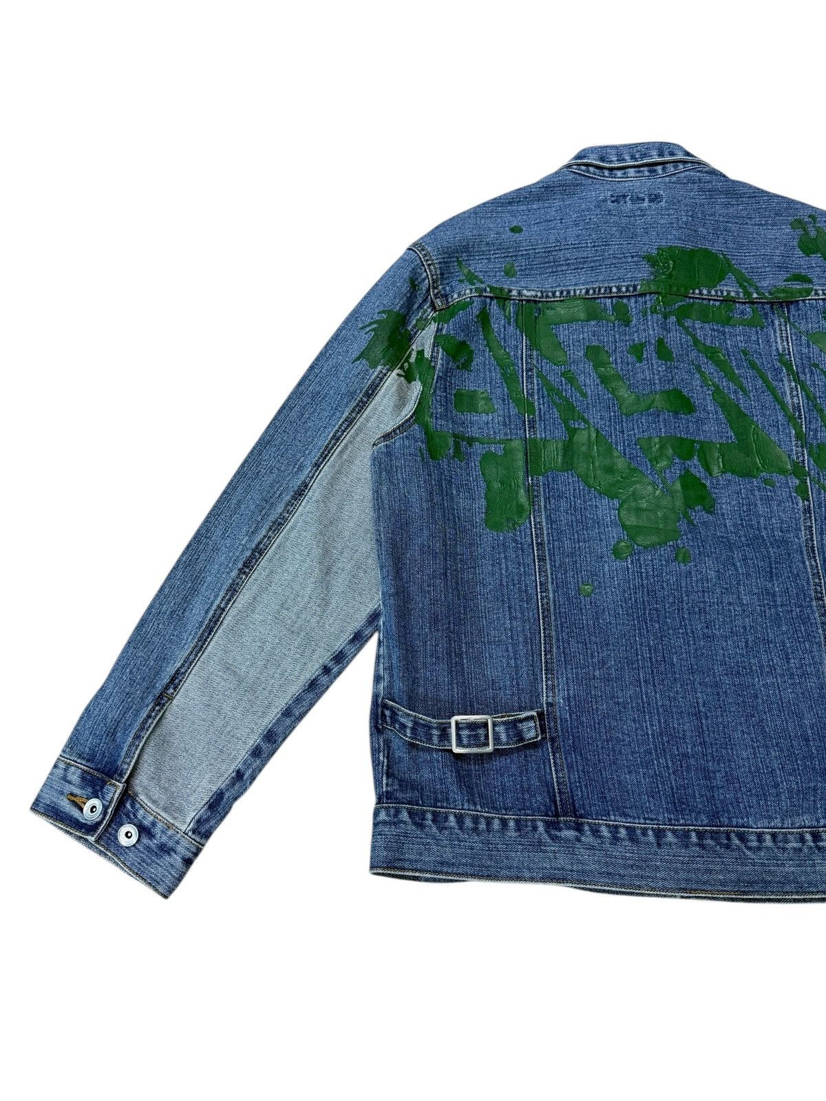 Supreme BALANCE WEAR DESIGN SPLASH DENIM JACKET Size US L / EU 52-54 / 3 - 4 Thumbnail