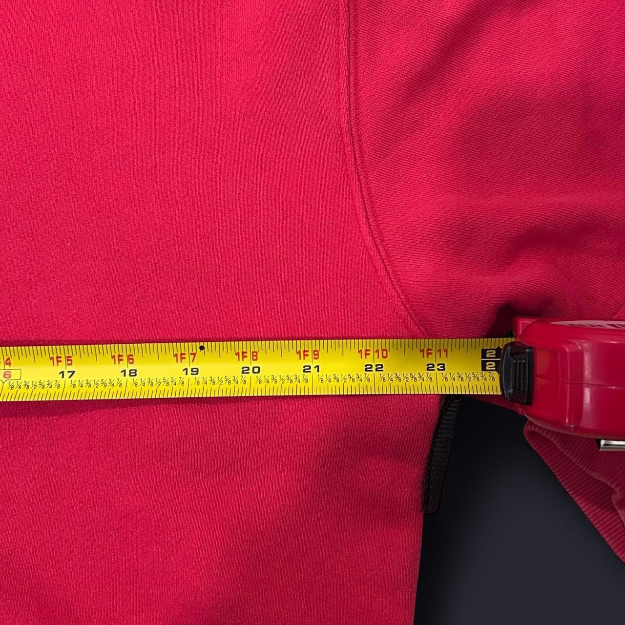 Seekings Seekings Red cotton Fleece Hoodie Size US L / EU 52-54 / 3 - 5 Thumbnail