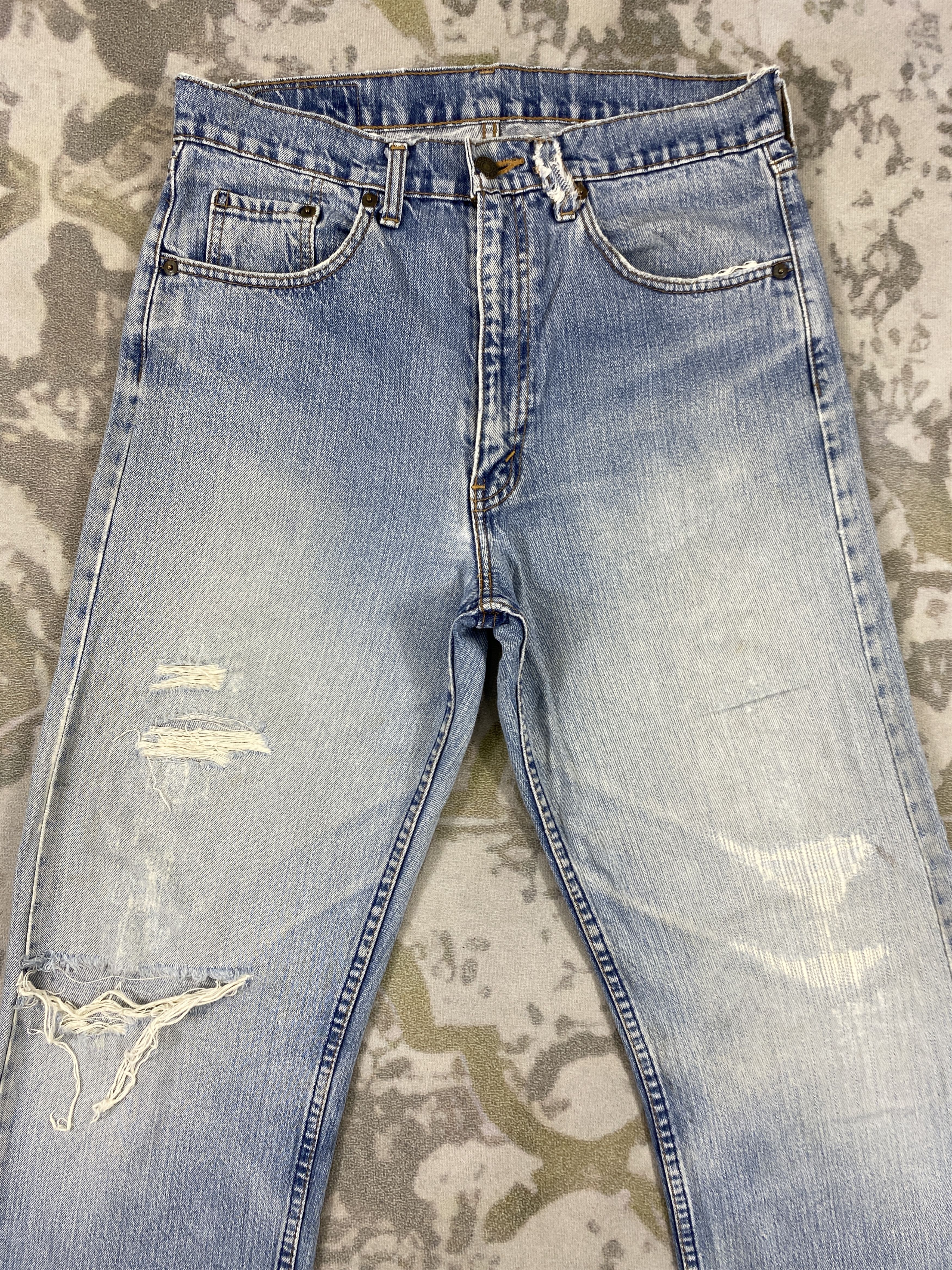 Levi's Distressed Blue Vintage Levi's Jeans 32x30 Denim - JN3452 Size US 32 / EU 48 - 3 Thumbnail