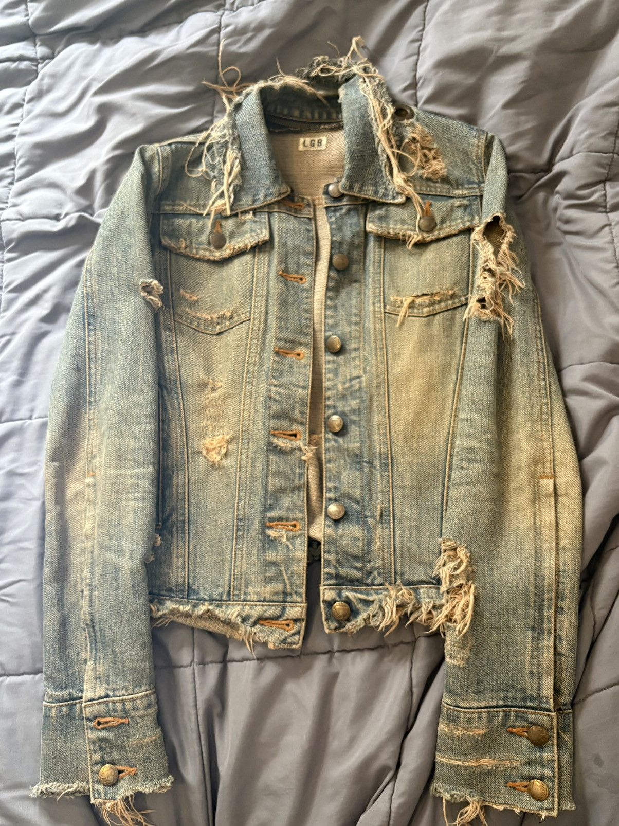 Lgb Denim Jacket | Grailed