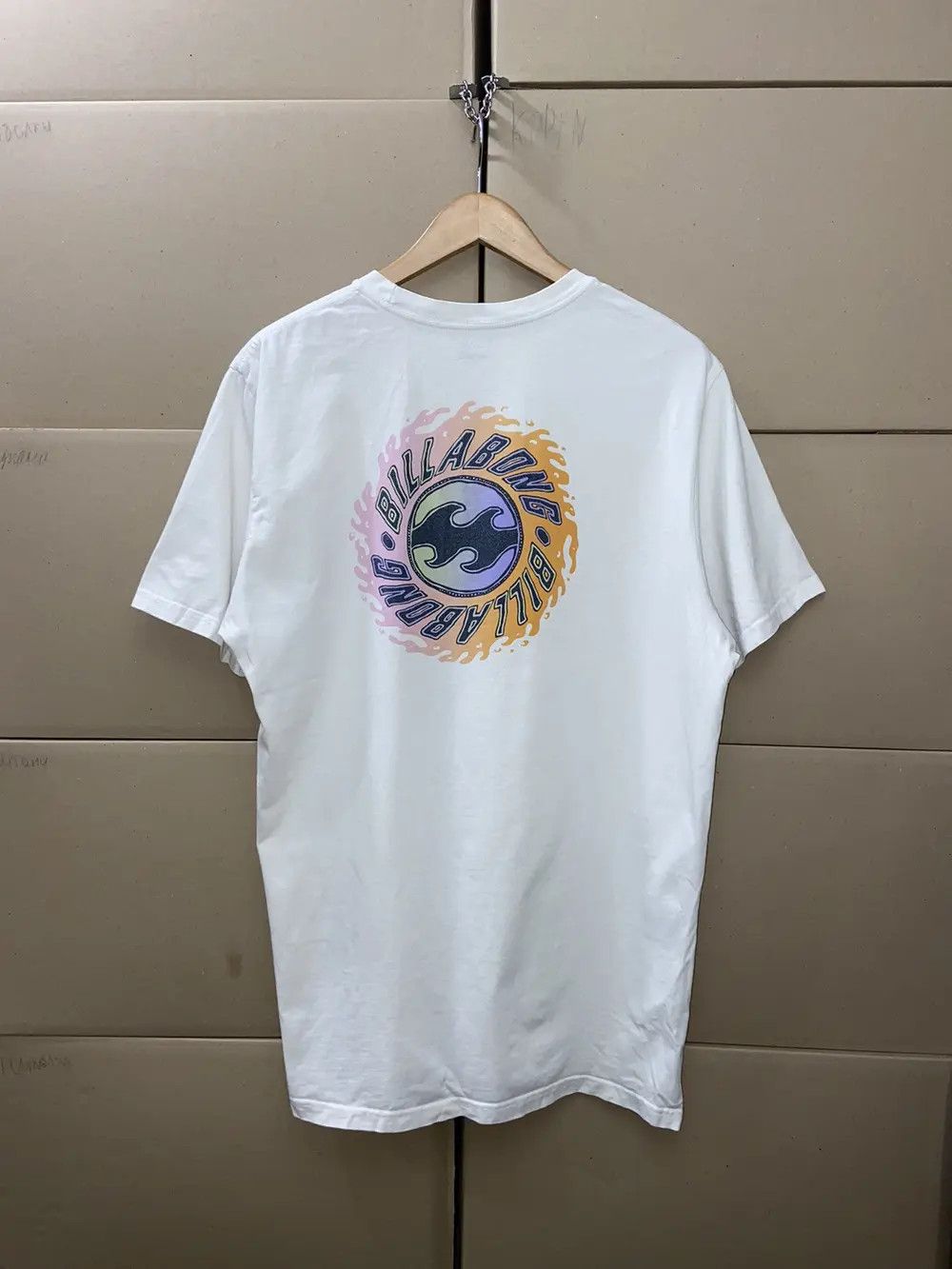 Billabong VINTAGE Y2K BILLABONG BIG LOGO TEE T SHIRT SURF SKATE HAWAII Size US XL / EU 56 / 4 - 1 Thumbnail