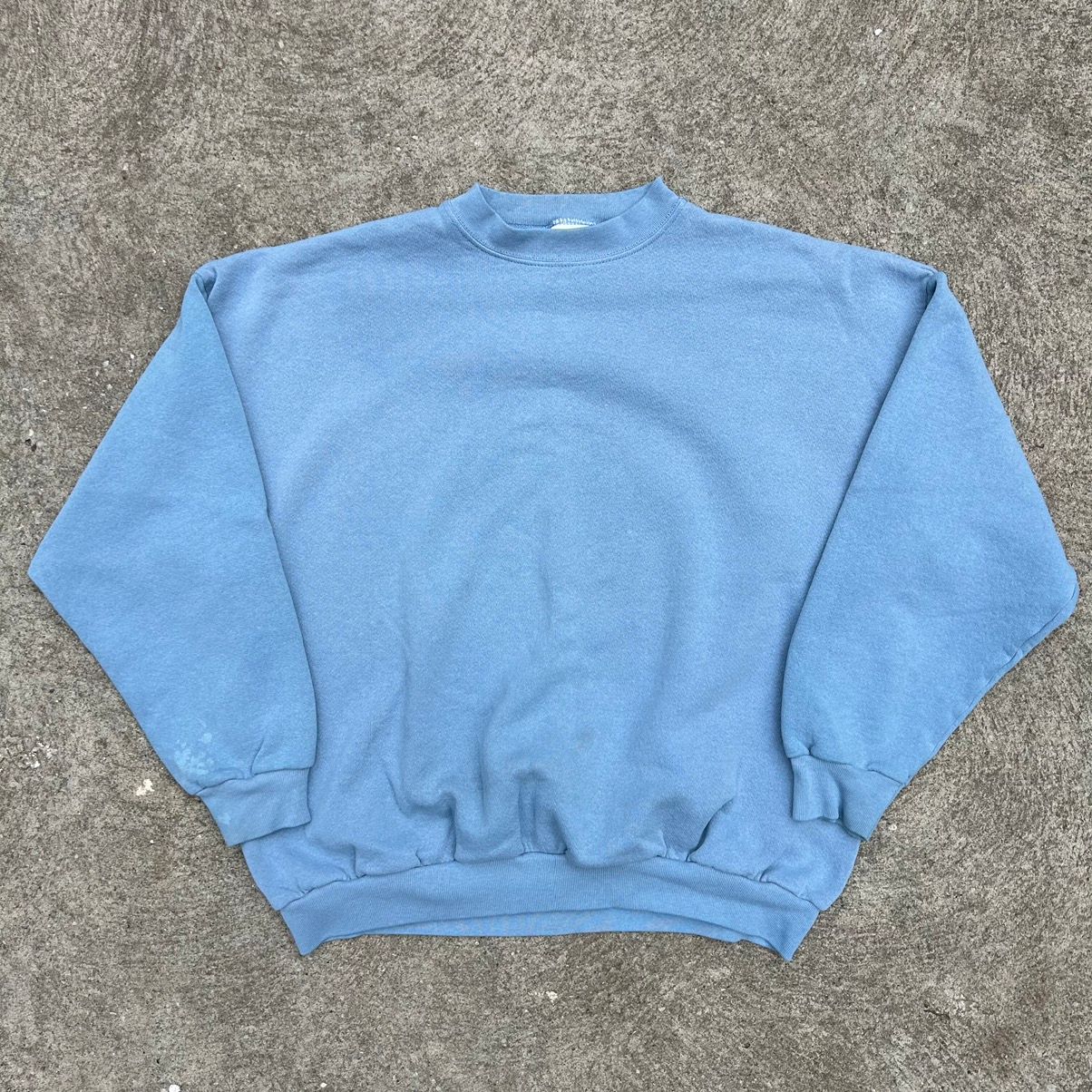 Vintage Vintage Tultex Crewneck Sweatshirt Blue Size XL Size US XL / EU 56 / 4 - 1 Preview
