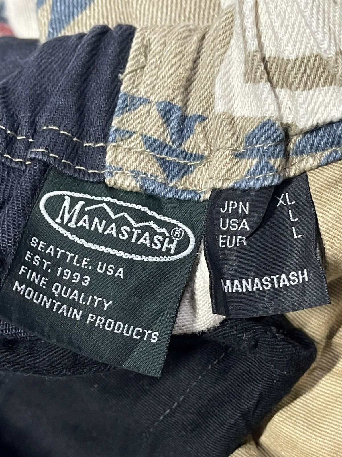 Manastash ⭐️ Manastash Chilliwack Shorts for Pendleton 2020 Patchwork Size US 36 / EU 52 - 3 Thumbnail