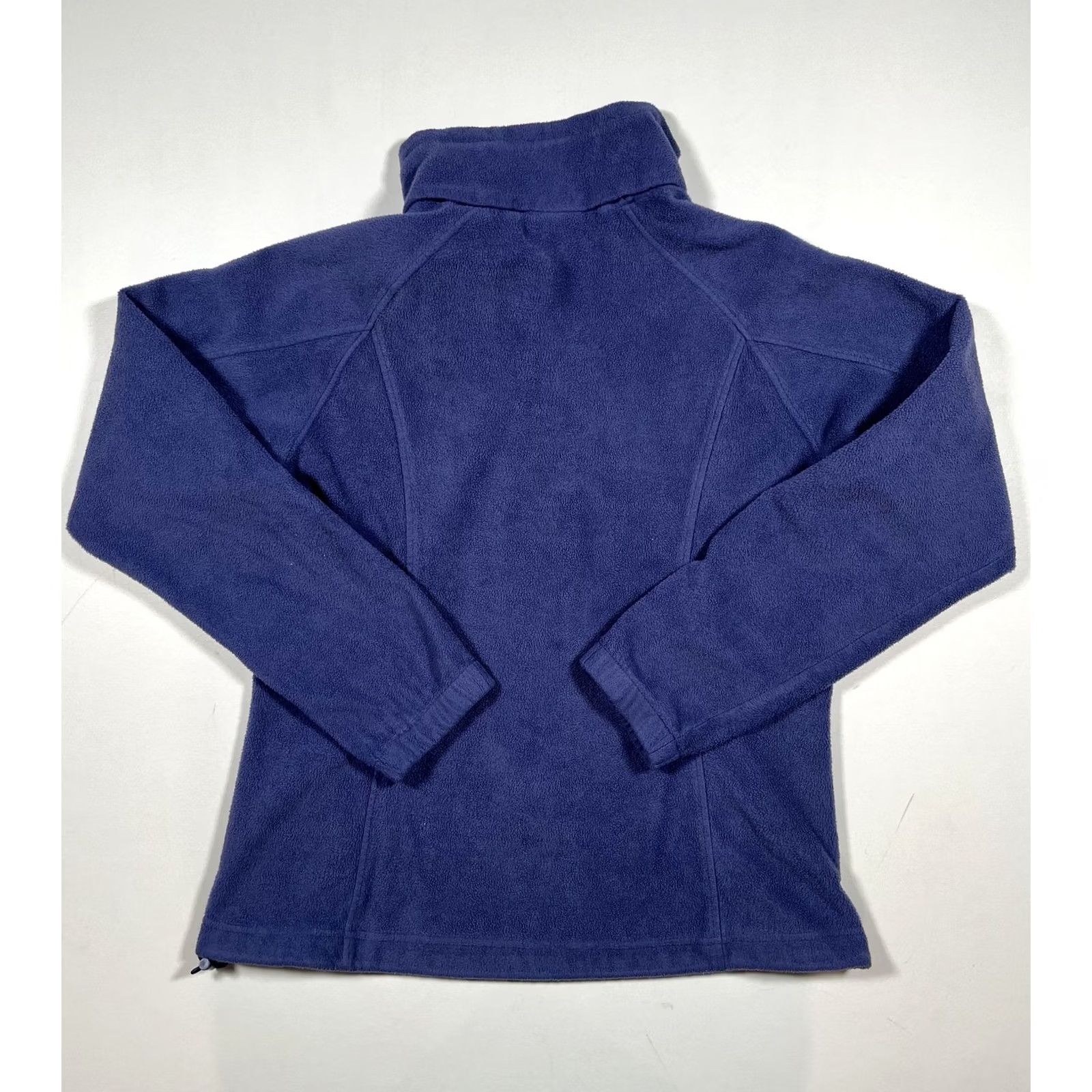 Vintage Columbia Jacket Womens Large Purple Full Zip Fleece Coral Trim Outdoor Hiking Size L / US 10 / IT 46 - 2 Thumbnail