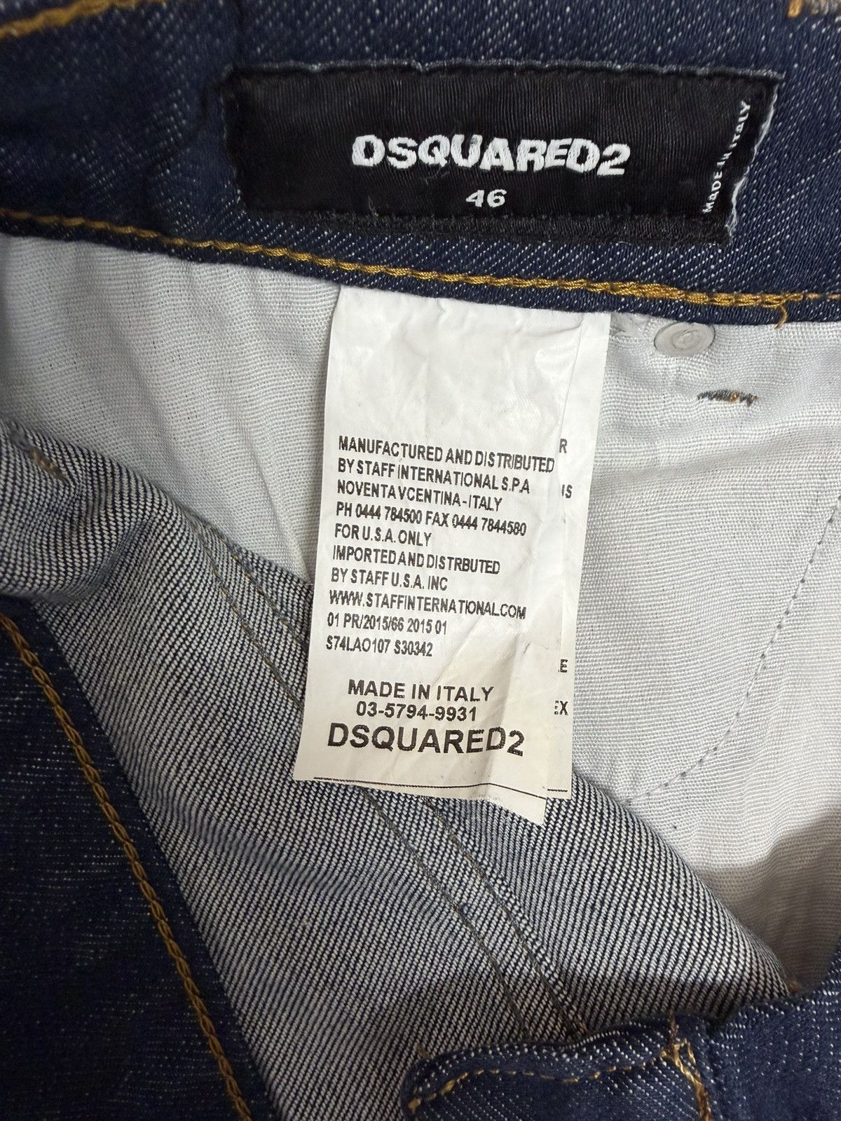 Dsquared2 Dsquared2 Paint Splash Jeans Size 46 Made in Italy Size US 32 / EU 48 - 7 Thumbnail