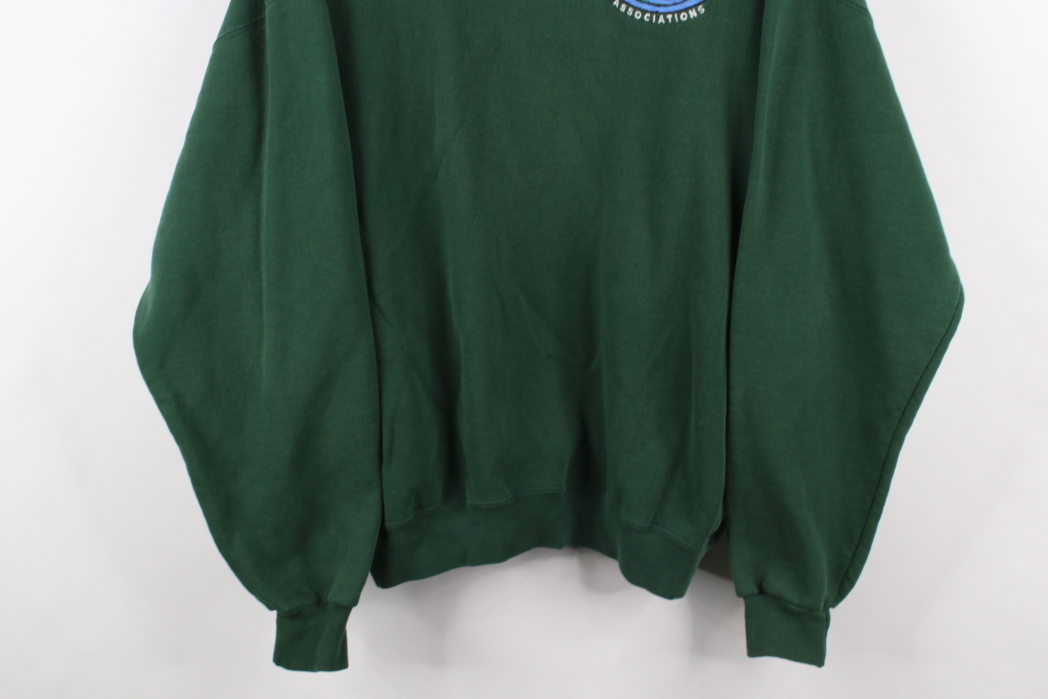 Vintage Vintage 90s Michigan Lake and Stream Crewneck Sweatshirt Size US XL / EU 56 / 4 - 3 Thumbnail