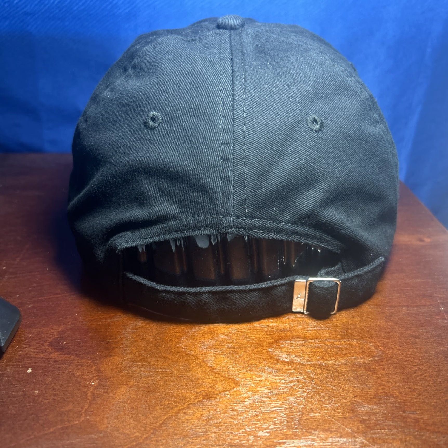 Nike Nike Air Jordan Cap Baseball Hat One Size Black Jumpman Adjustable Strapback Cap Size ONE SIZE - 6 Thumbnail