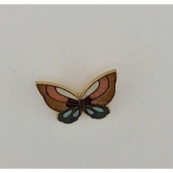 Other Vintage Cloisonne Rainbow Butterfly Brooch Size ONE SIZE - 4 Thumbnail