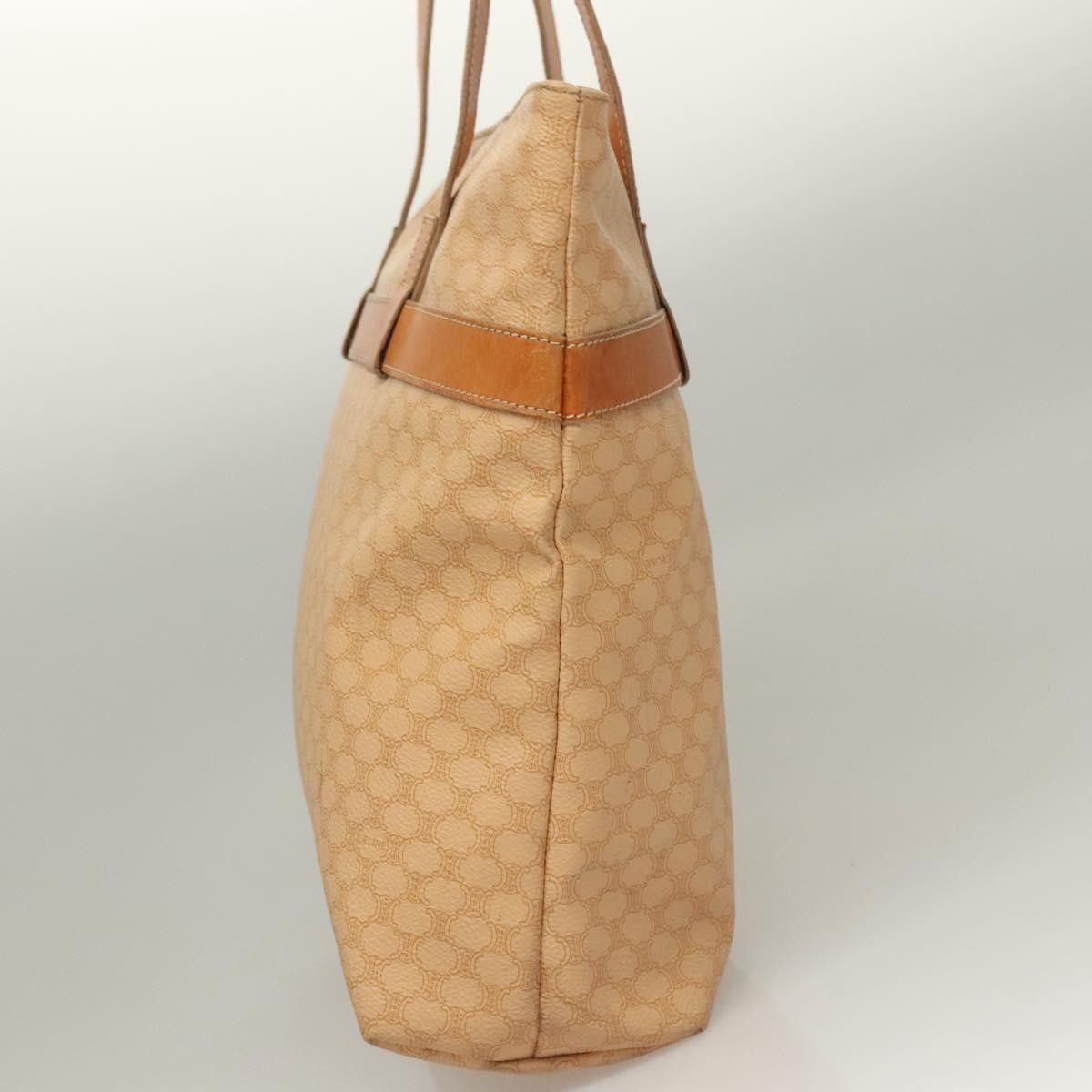 Celine CELINE Macadam Canvas Tote Bag Pvc Beige Gold Size ONE SIZE - 7 Thumbnail