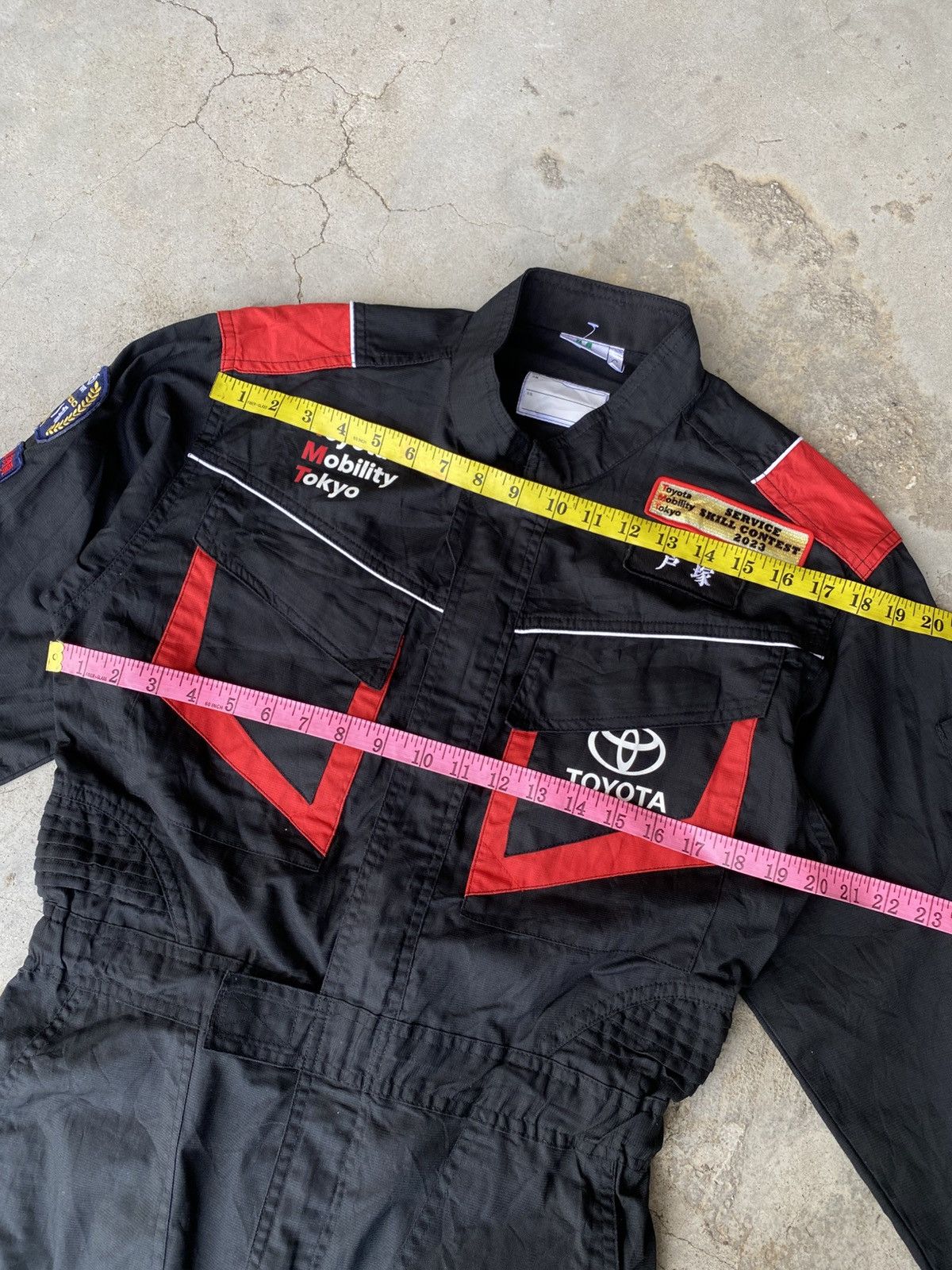 Other Vintage Toyota Racing Suit – Black & Red Jumpsuit Size US 31 - 14 Thumbnail