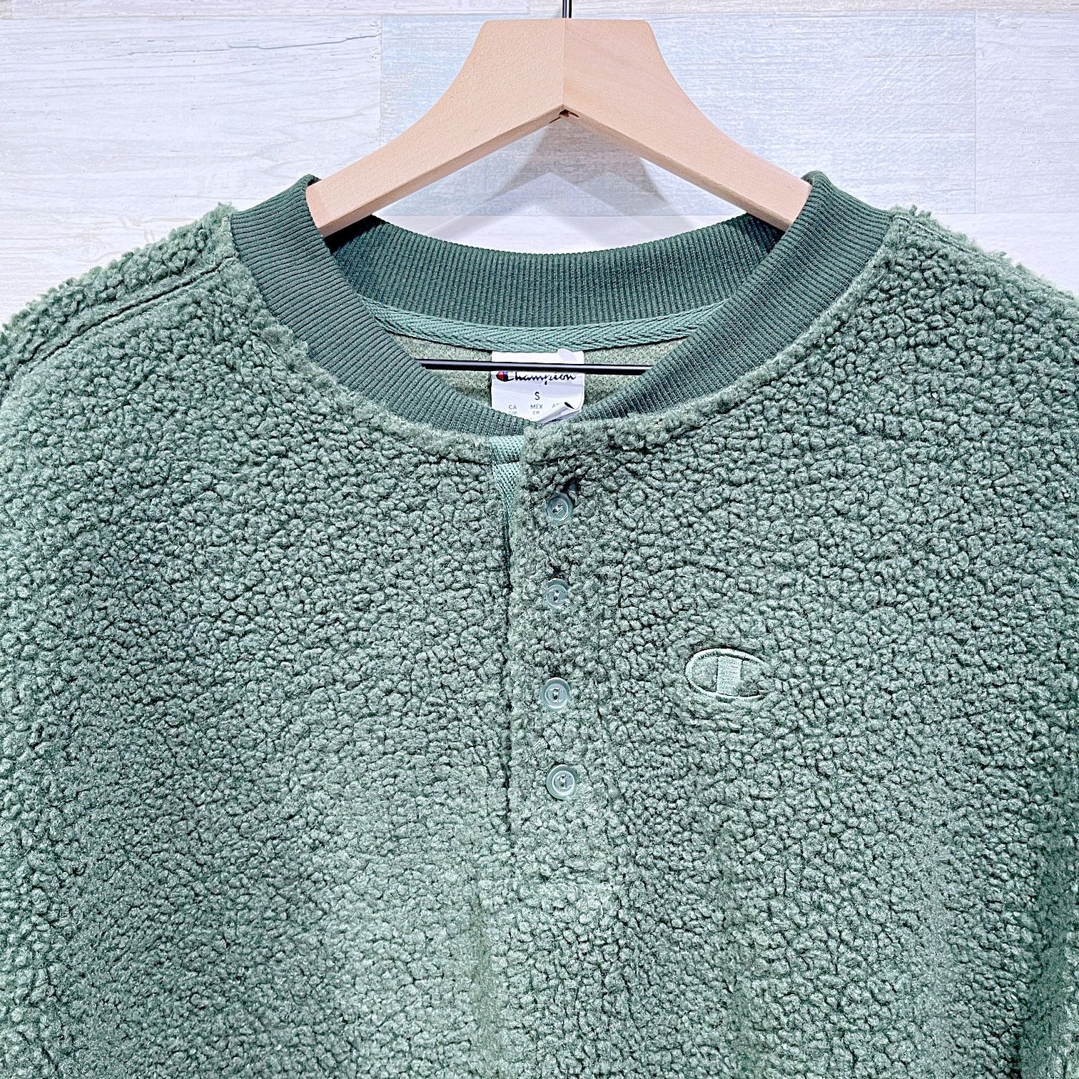 Champion × Urban Outfitters Champion UO Exclusive Teddy Fleece Sweatshirt Mens Small Size US S / EU 44-46 / 1 - 2 Thumbnail